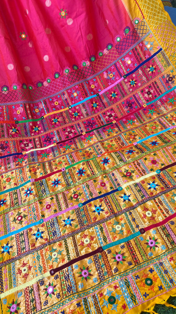 Lambani saree online | Handcrafted | silk saree