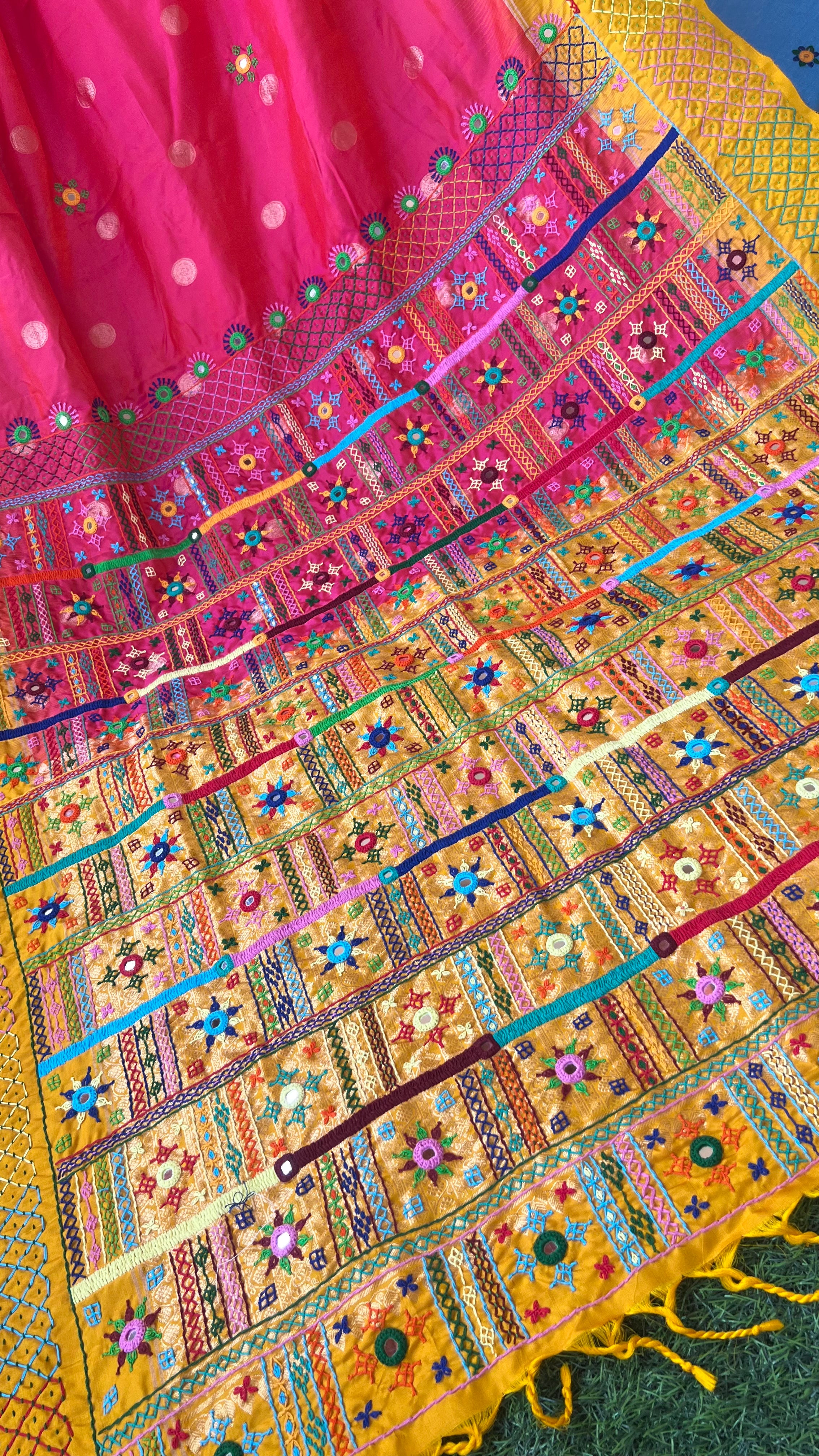 Lambani saree online | Handcrafted | silk saree