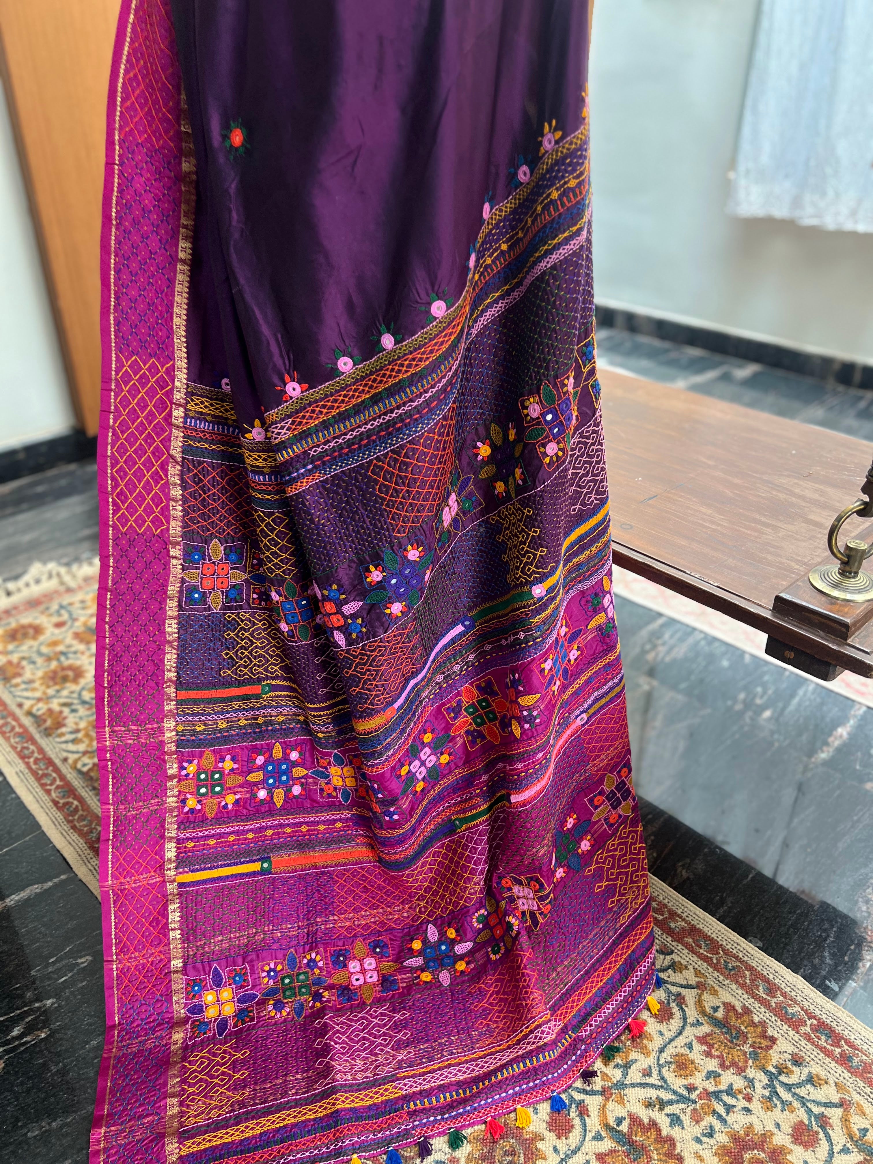 Molkalmuru silk lambani saree