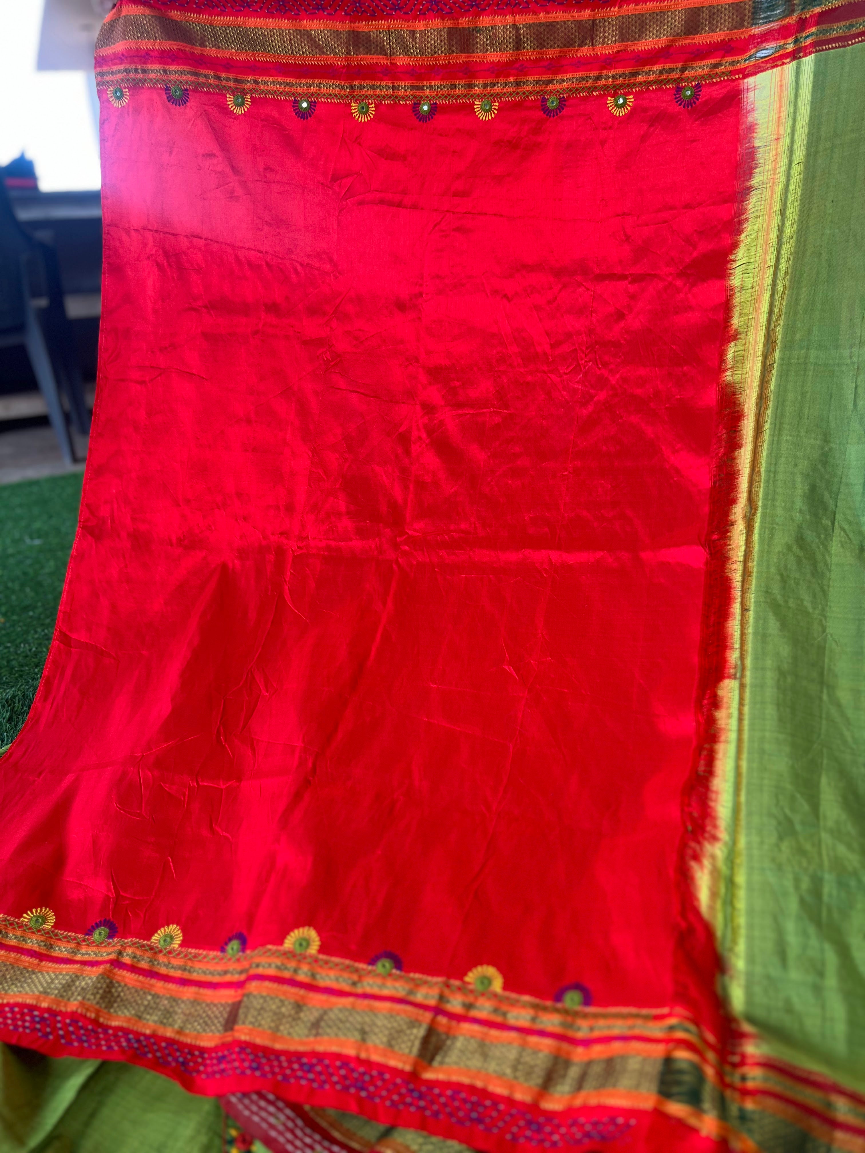 Ilkal silk  Lambani saree