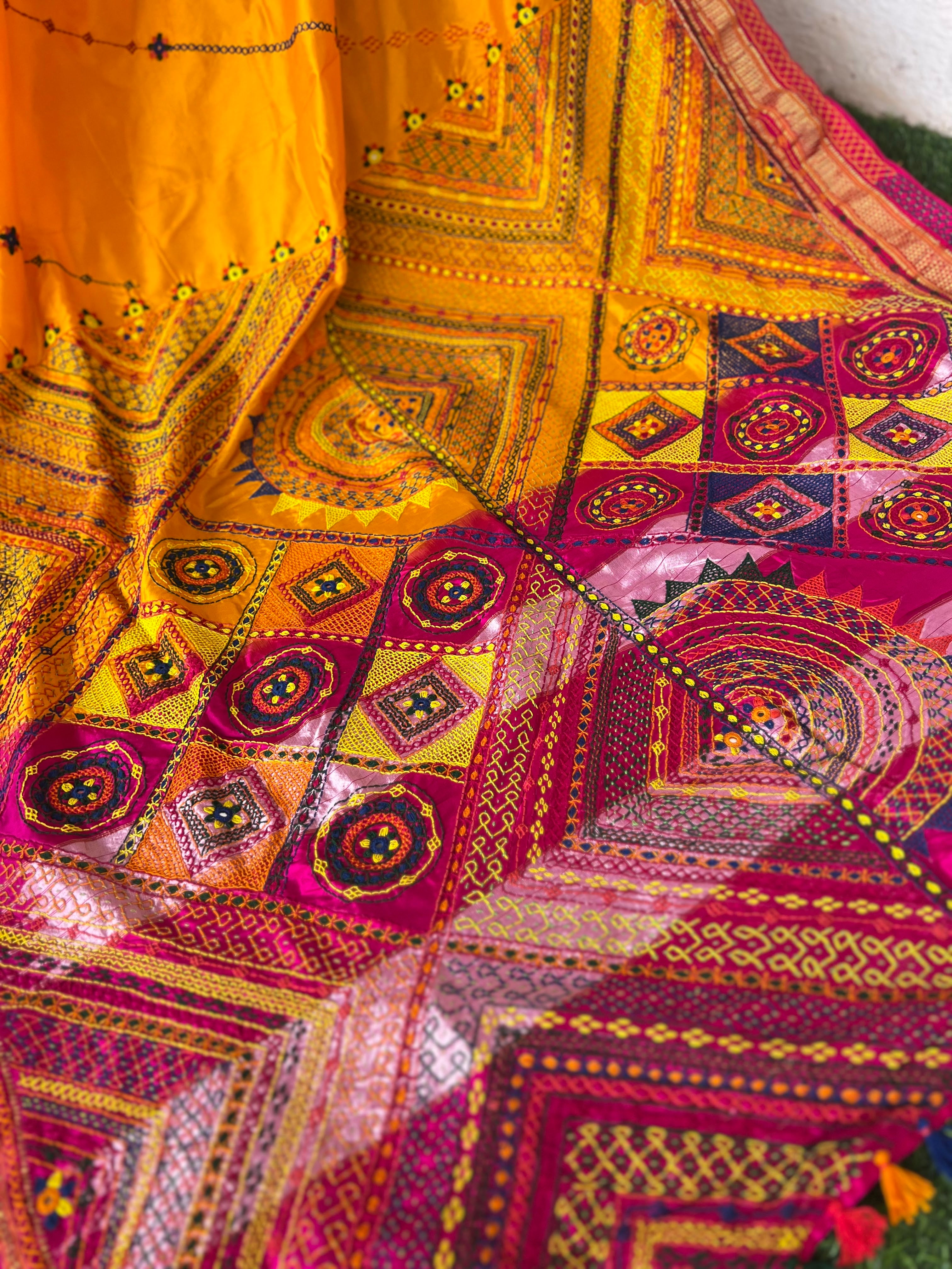 Ilkal silk  Lambani saree