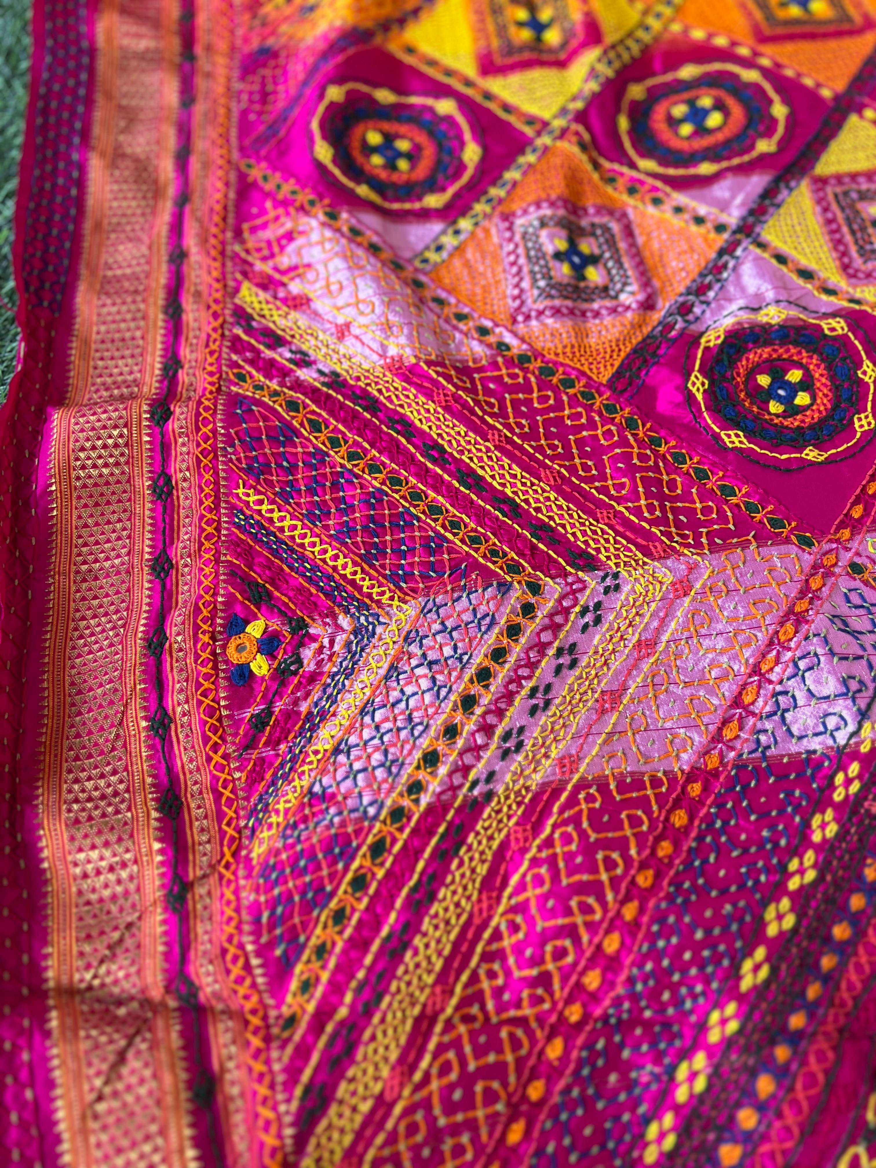 Ilkal silk  Lambani saree