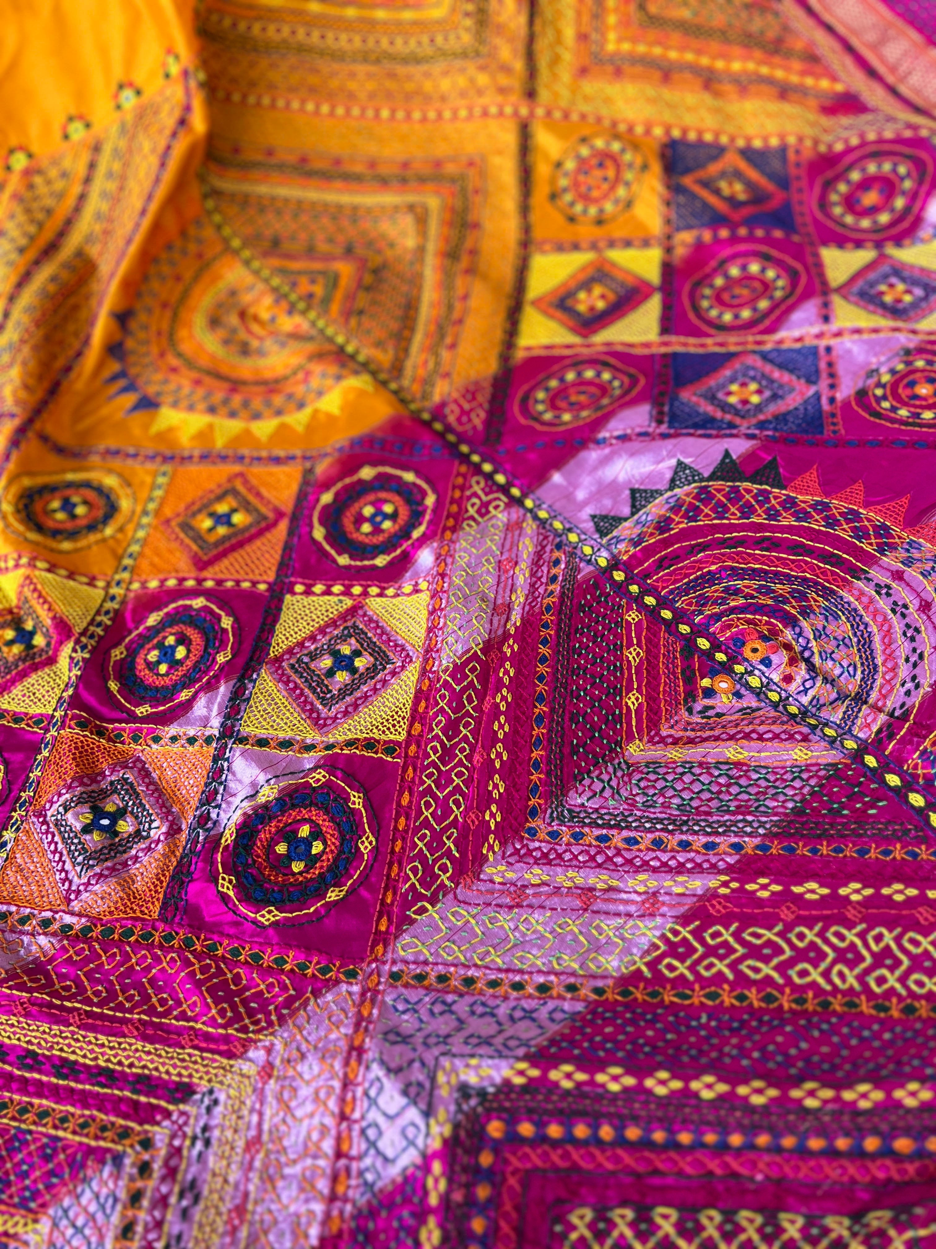 Ilkal silk  Lambani saree