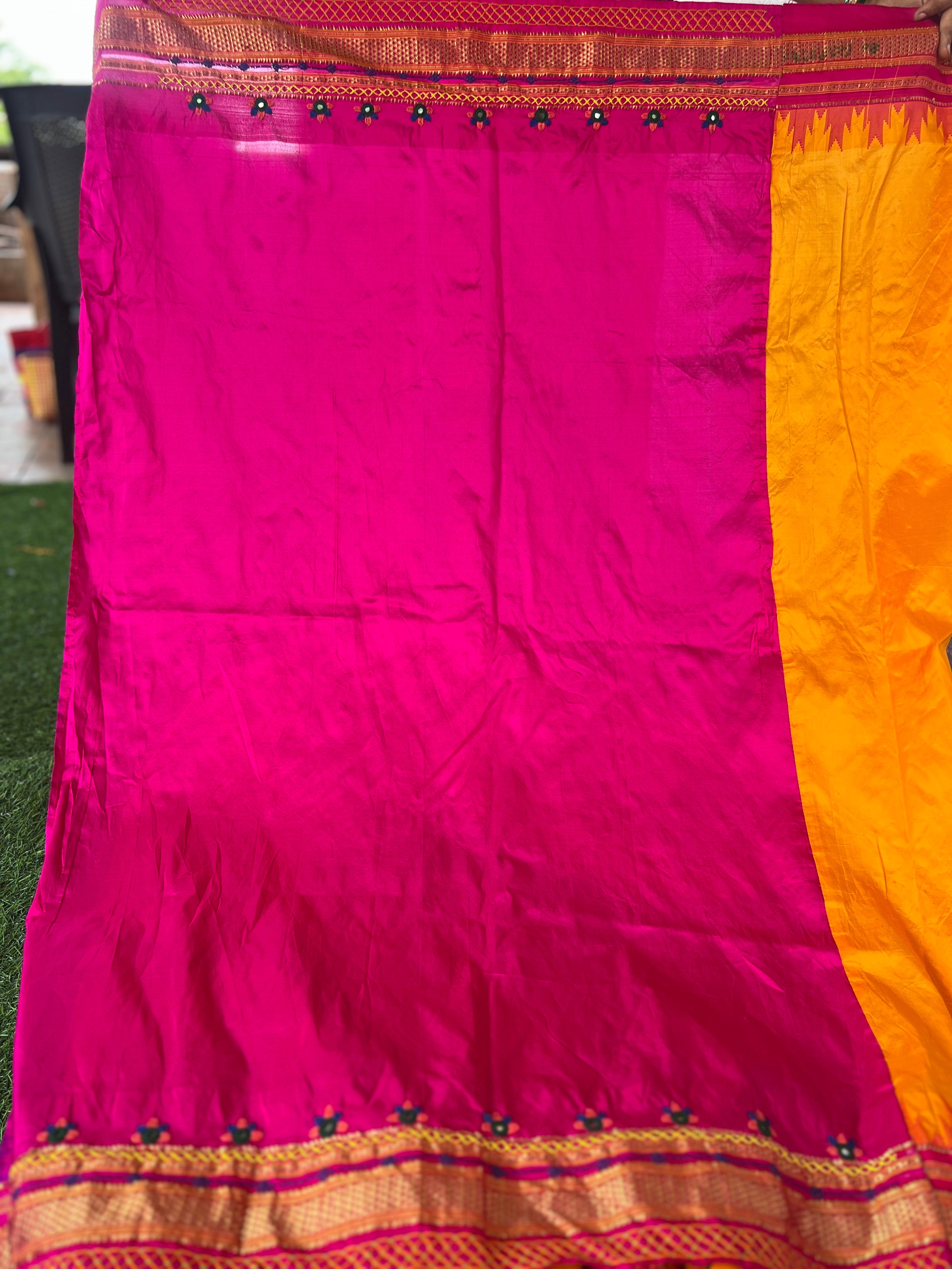 Ilkal silk  Lambani saree