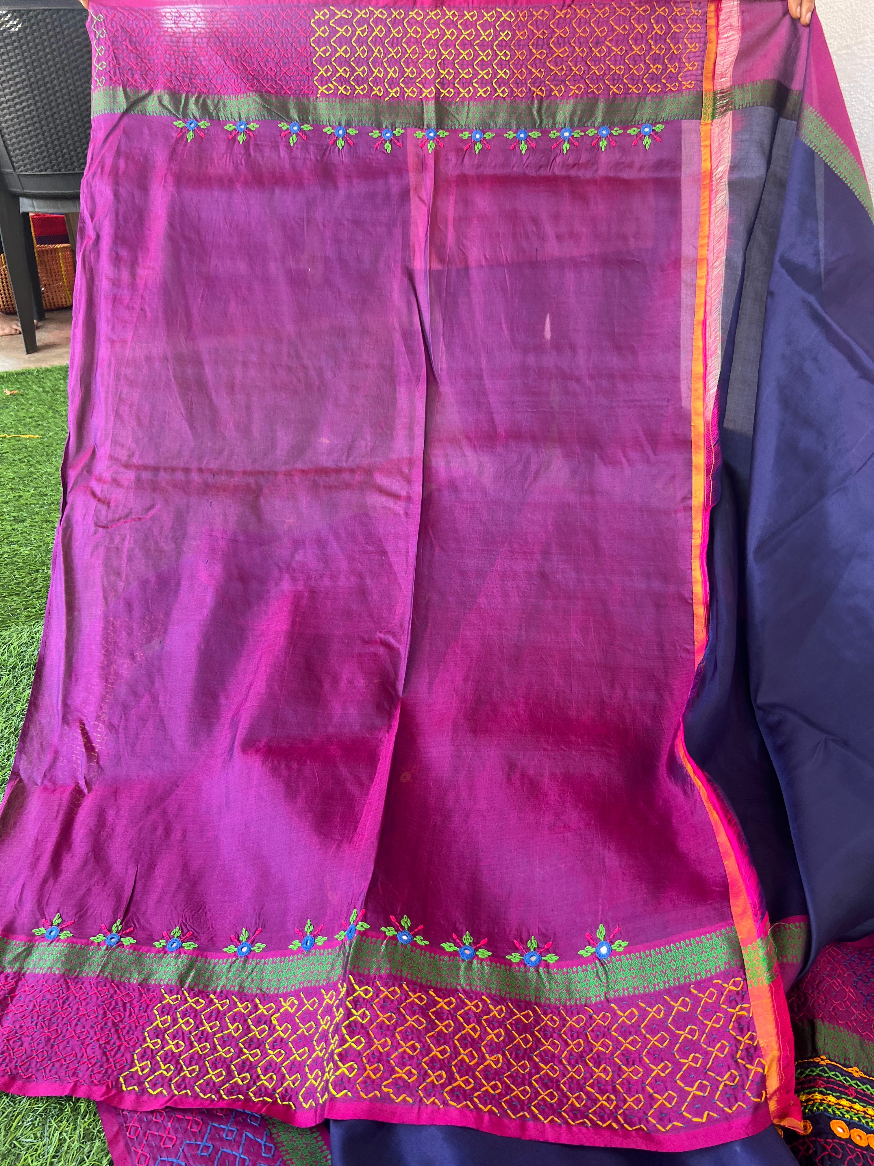 Molkalmuru silk lambani saree