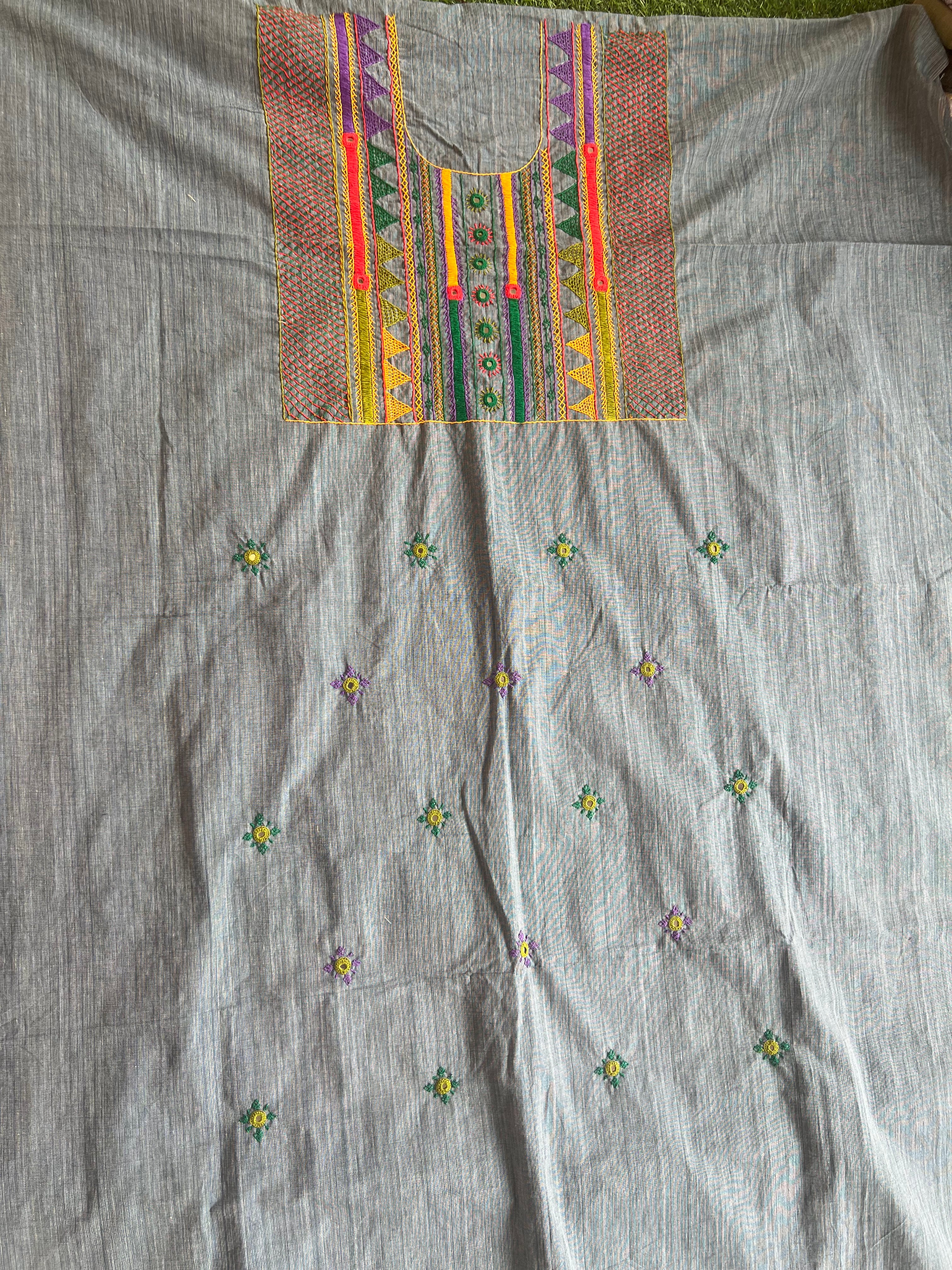 Unstitched kurta fabrics