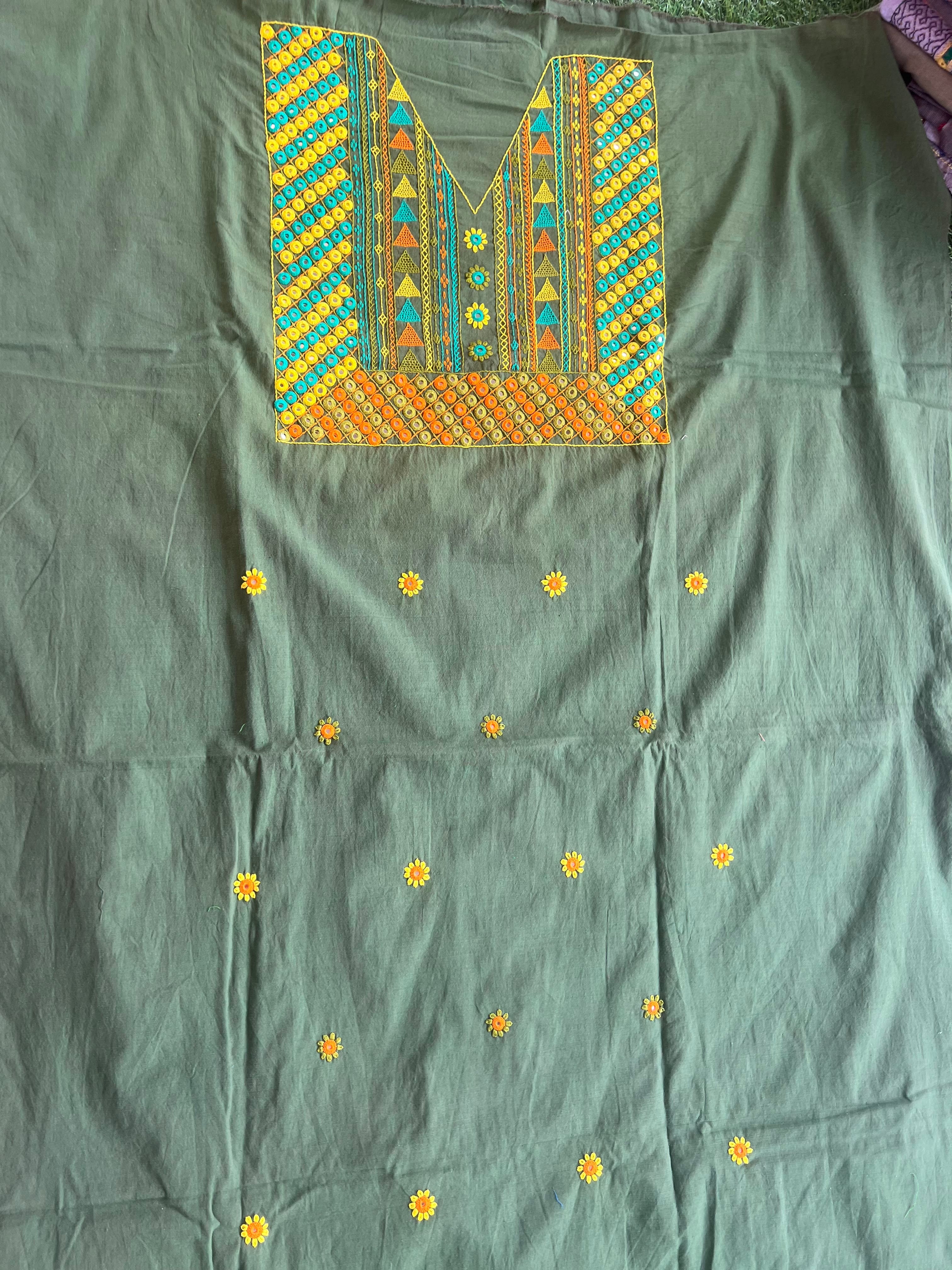 Unstitched kurta fabrics