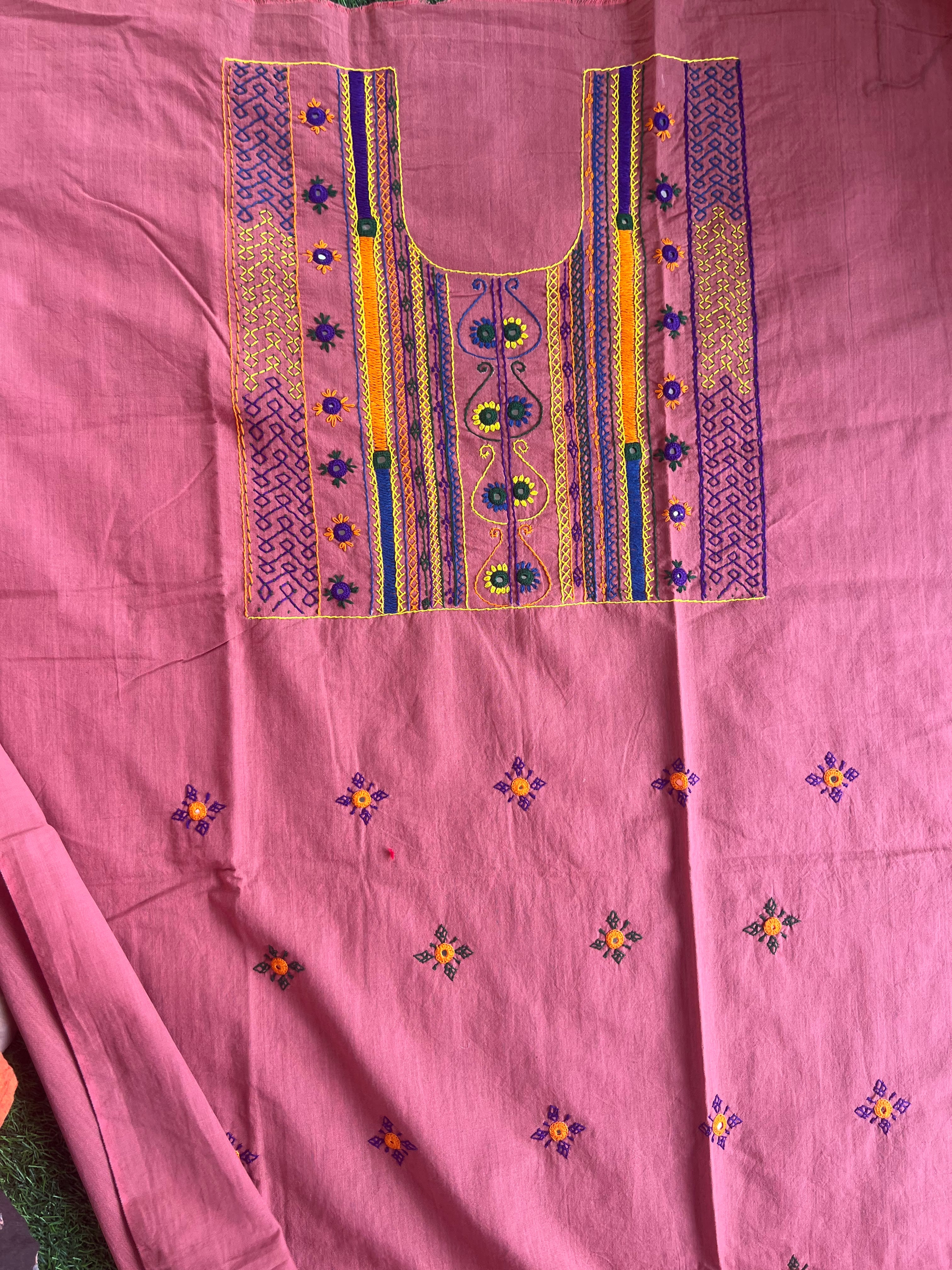 Unstitched kurta fabrics