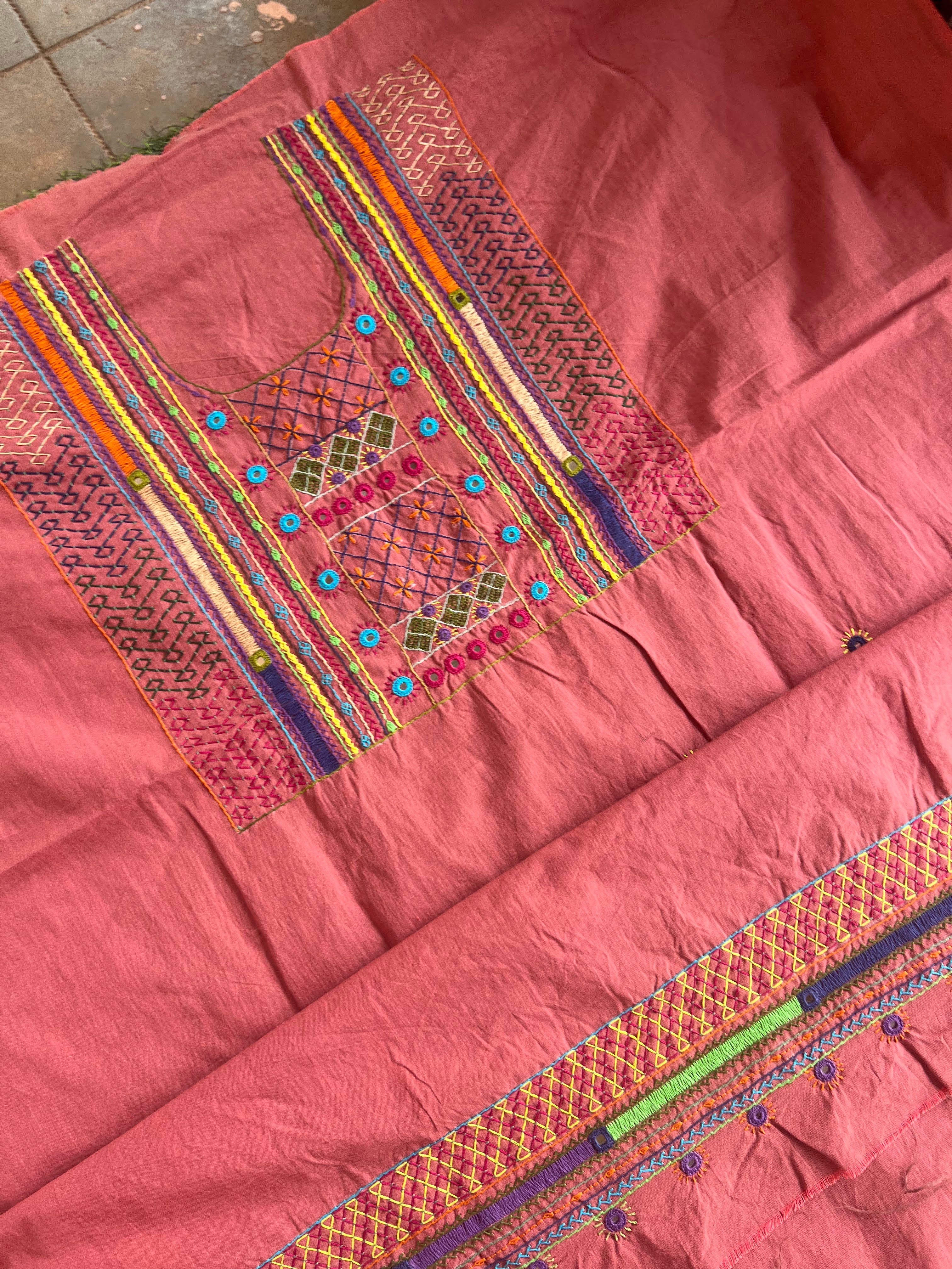 Unstitched kurta fabrics