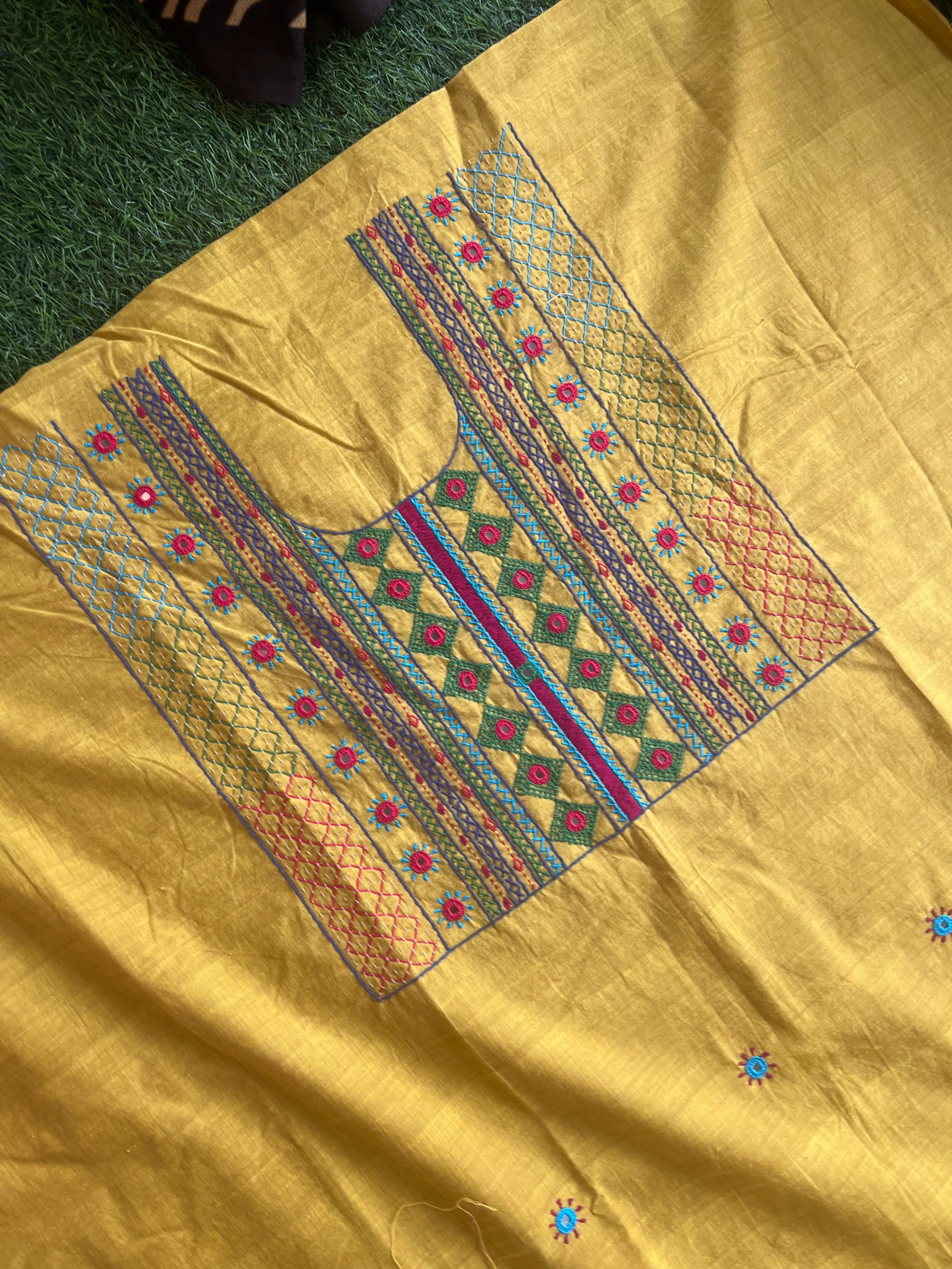 Unstitched kurta fabrics