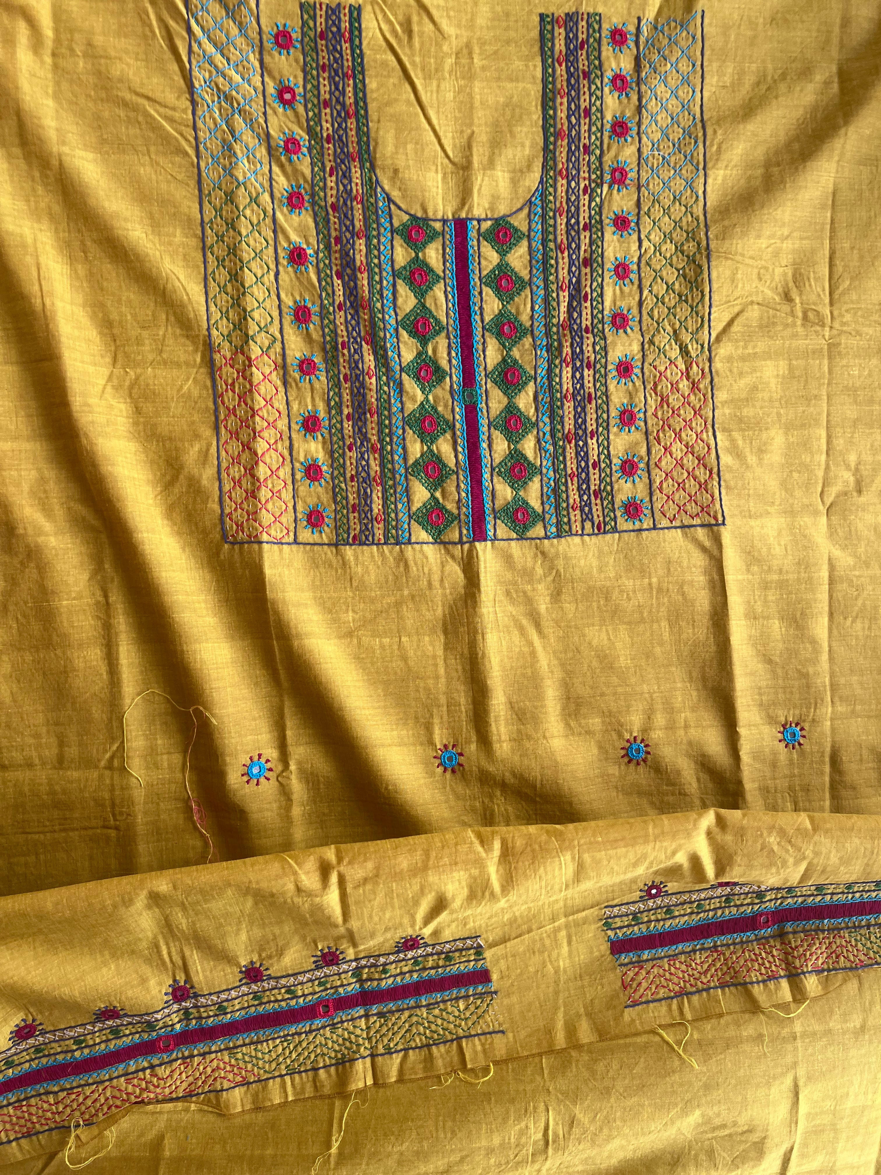 Unstitched kurta fabrics