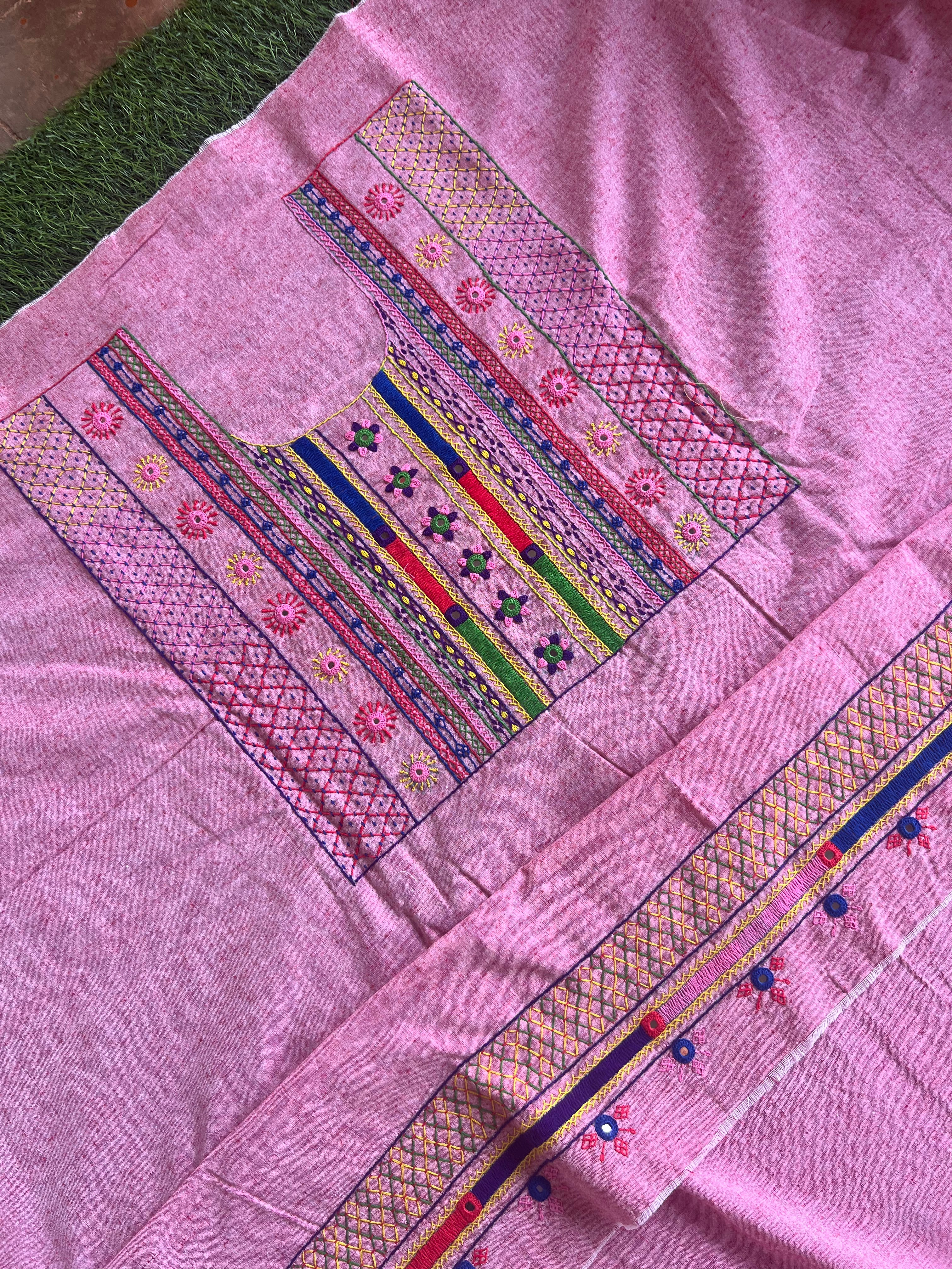 Unstitched kurta fabrics