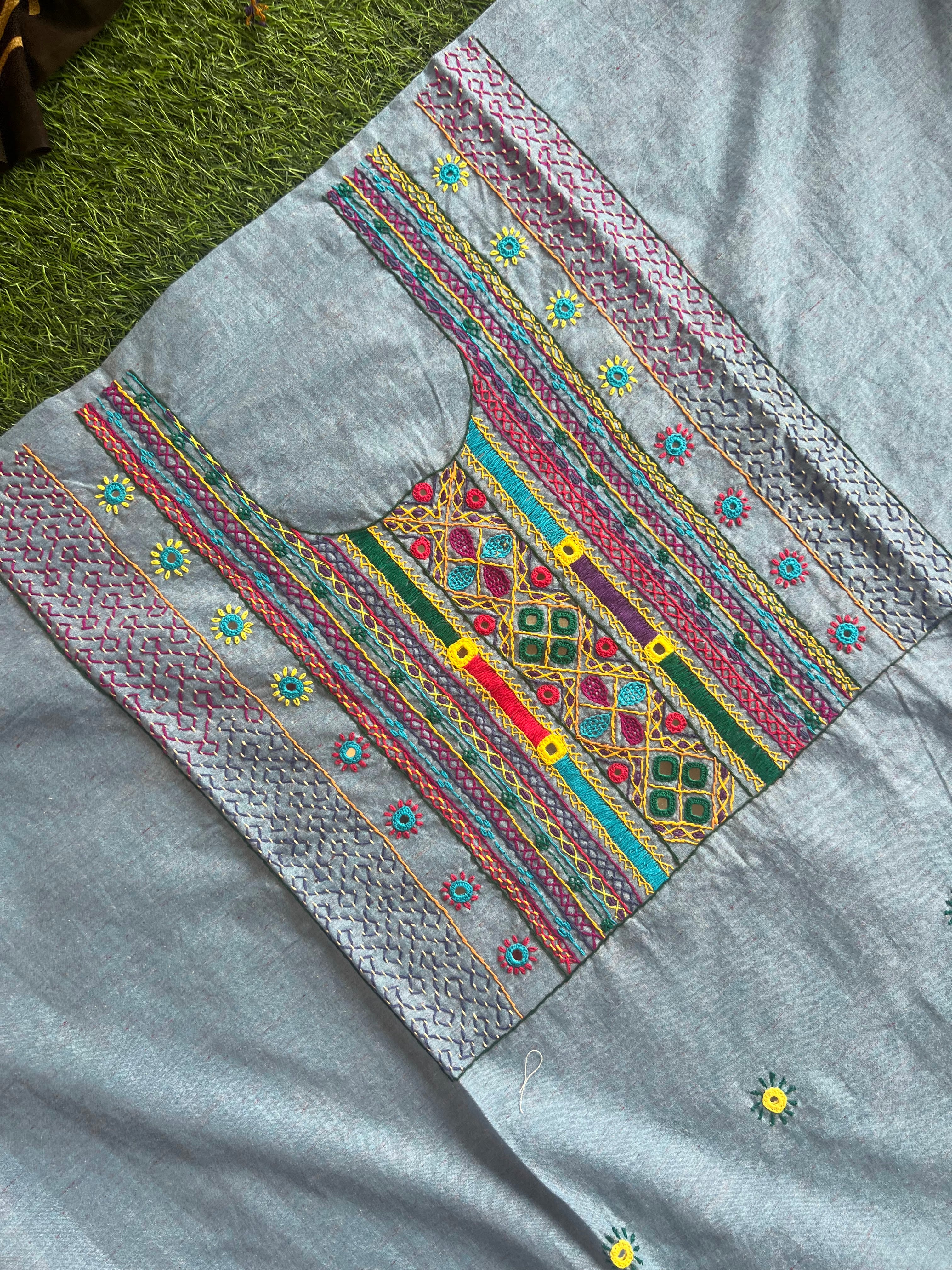 Unstitched kurta fabrics