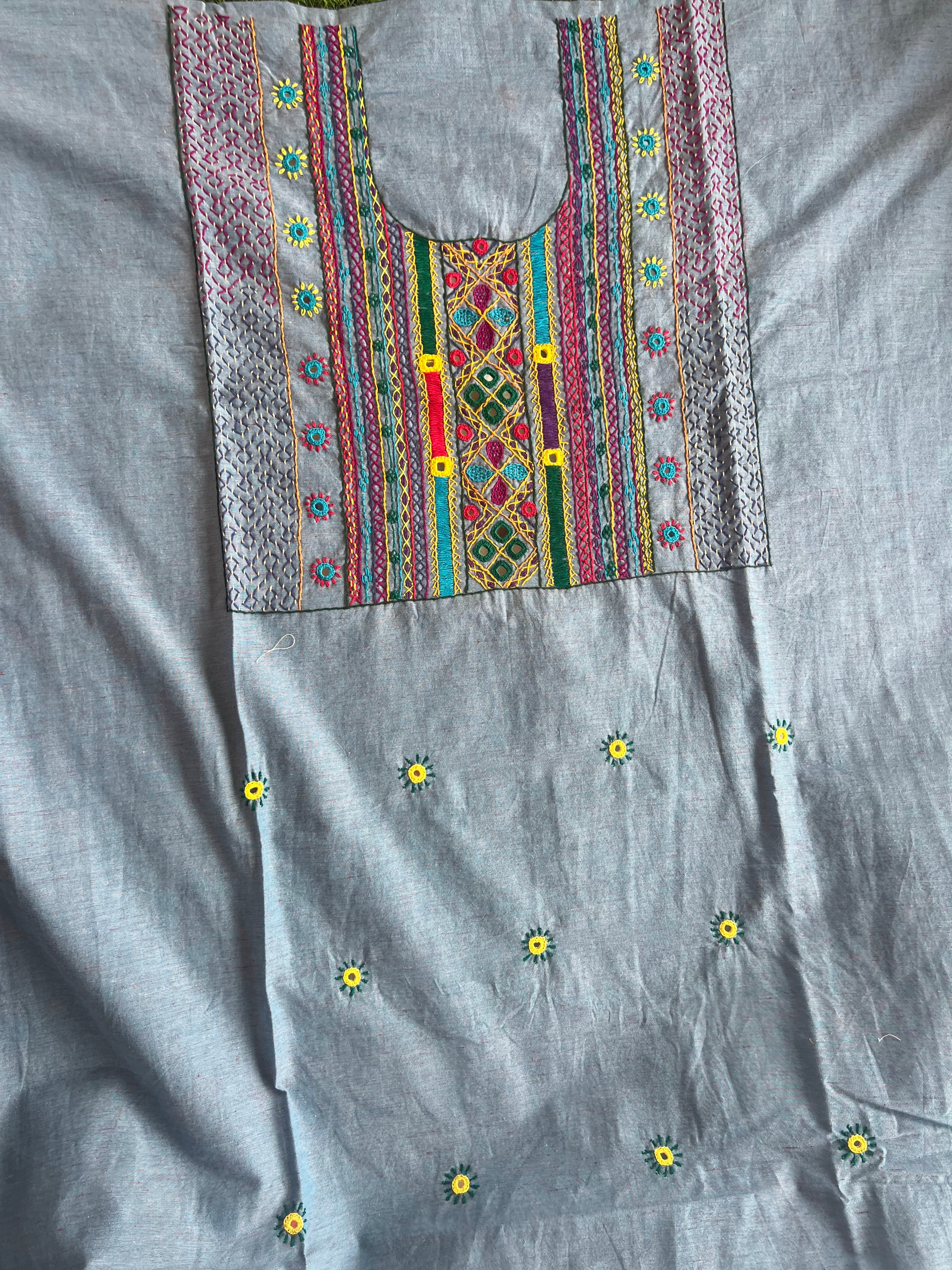 Unstitched kurta fabrics