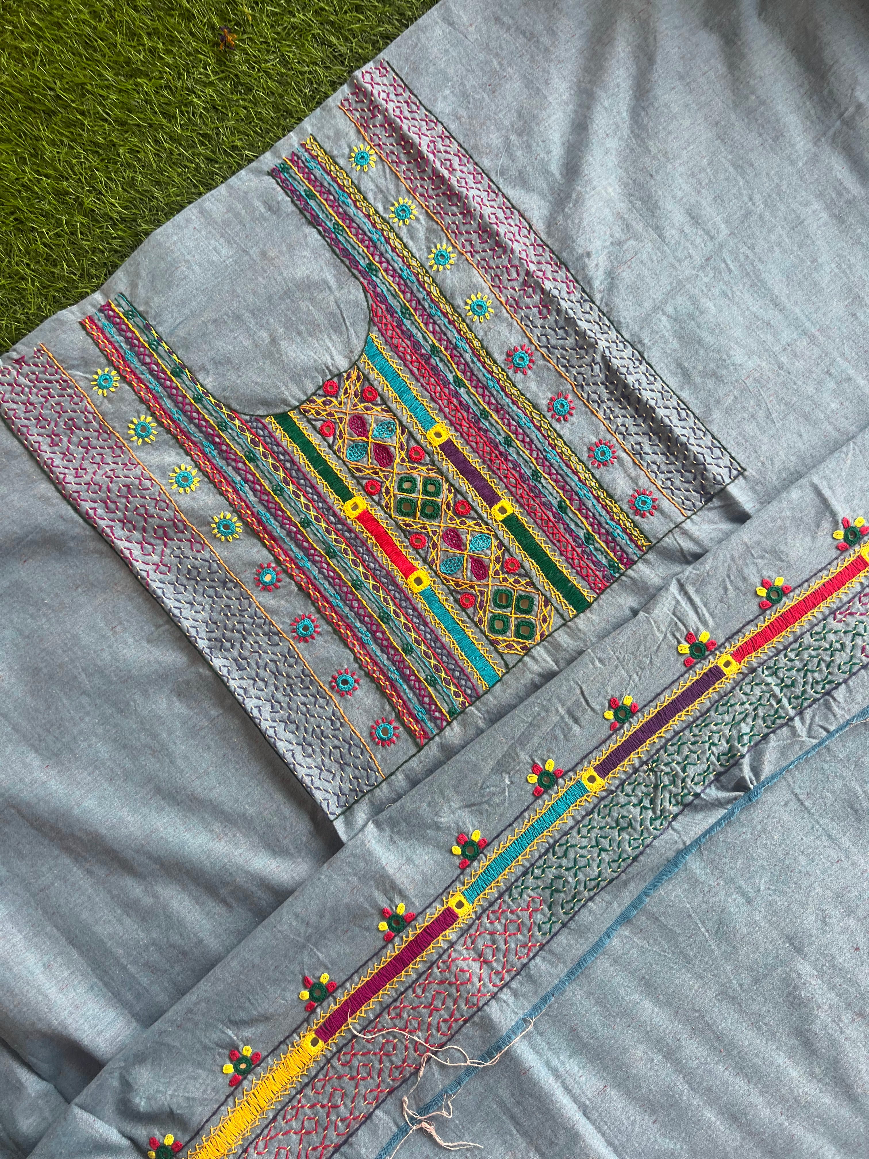 Unstitched kurta fabrics