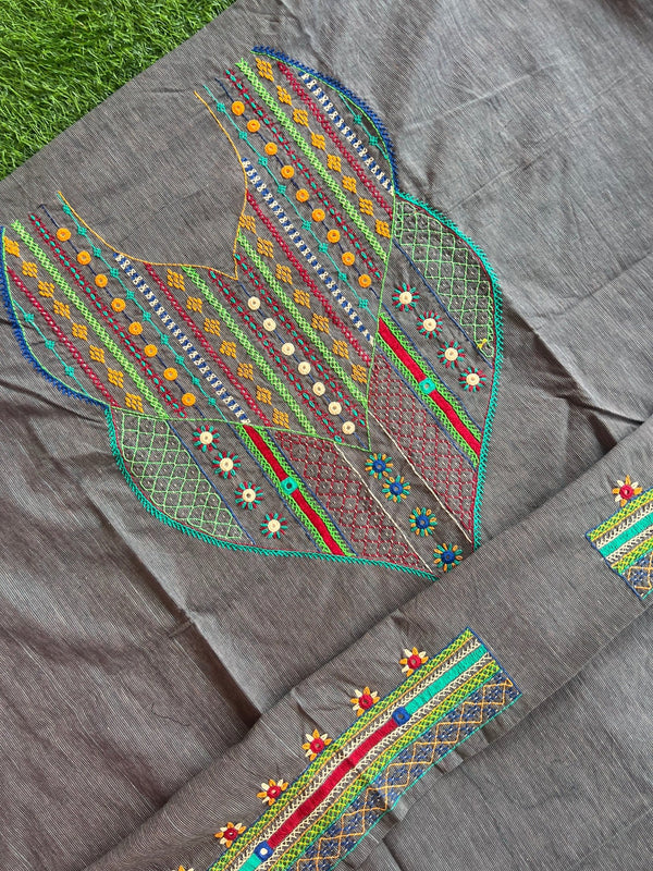 Unstitched kurta fabrics