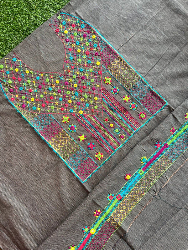 Unstitched kurta fabrics