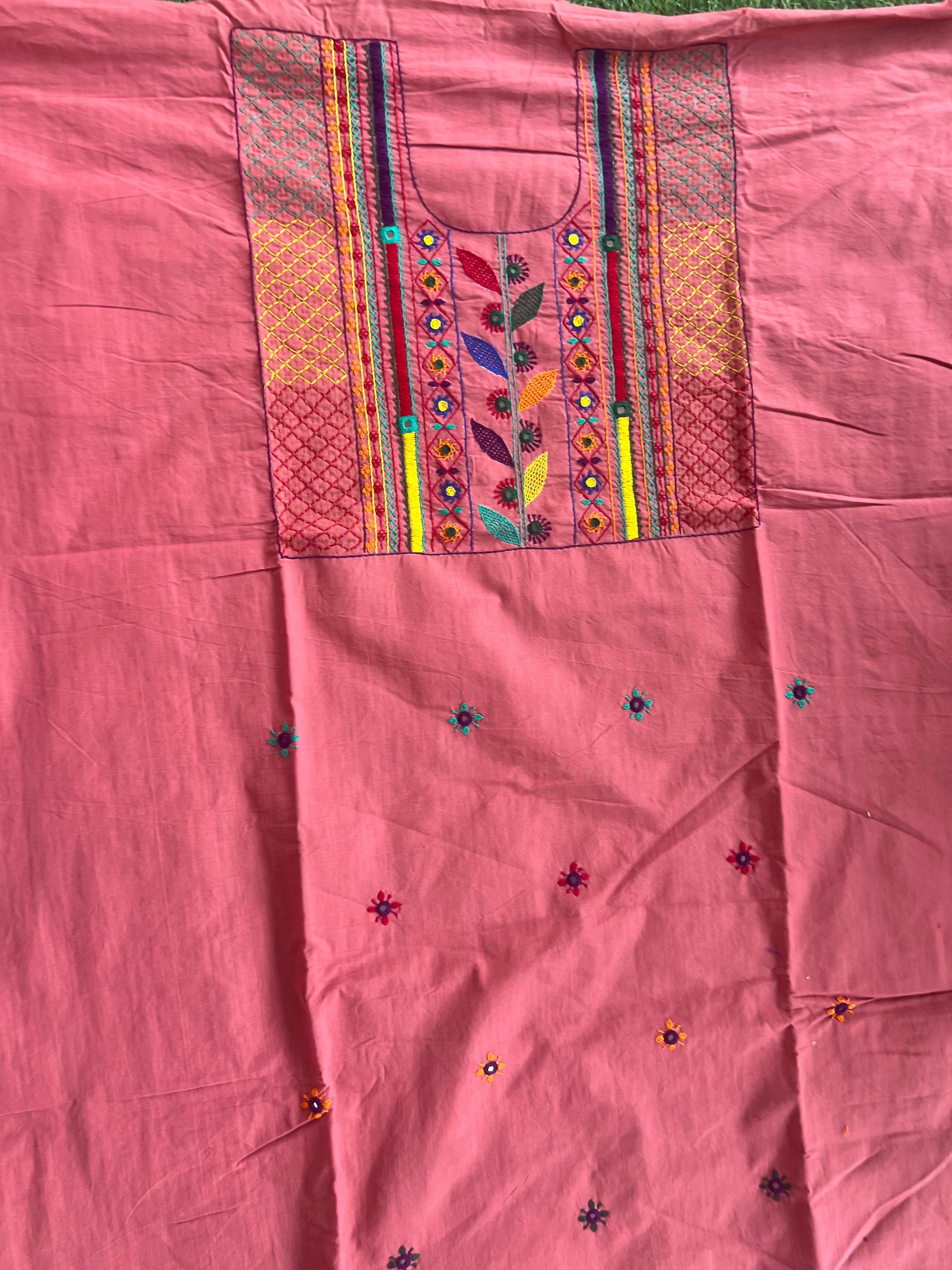 Unstitched kurta fabrics