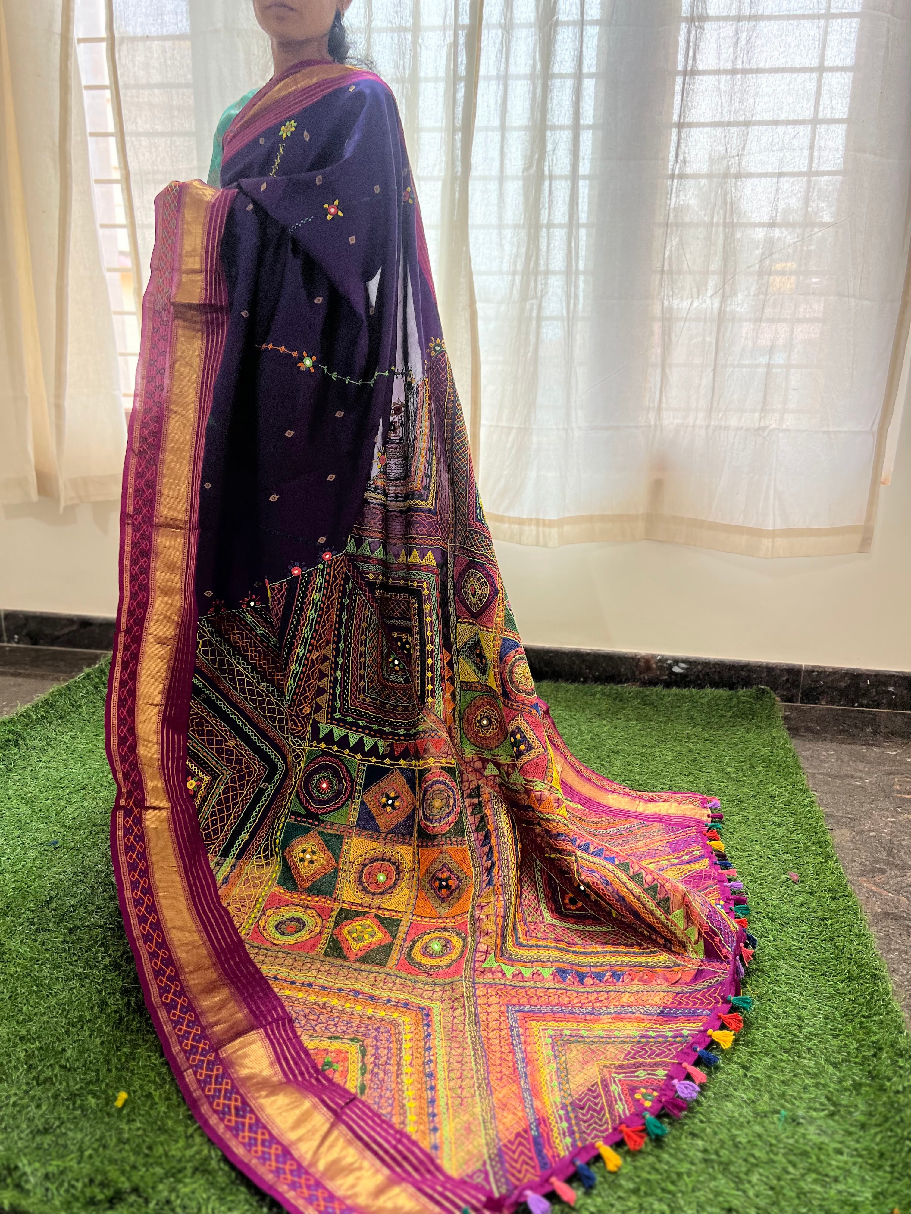 Molkalmuru silk lambani saree