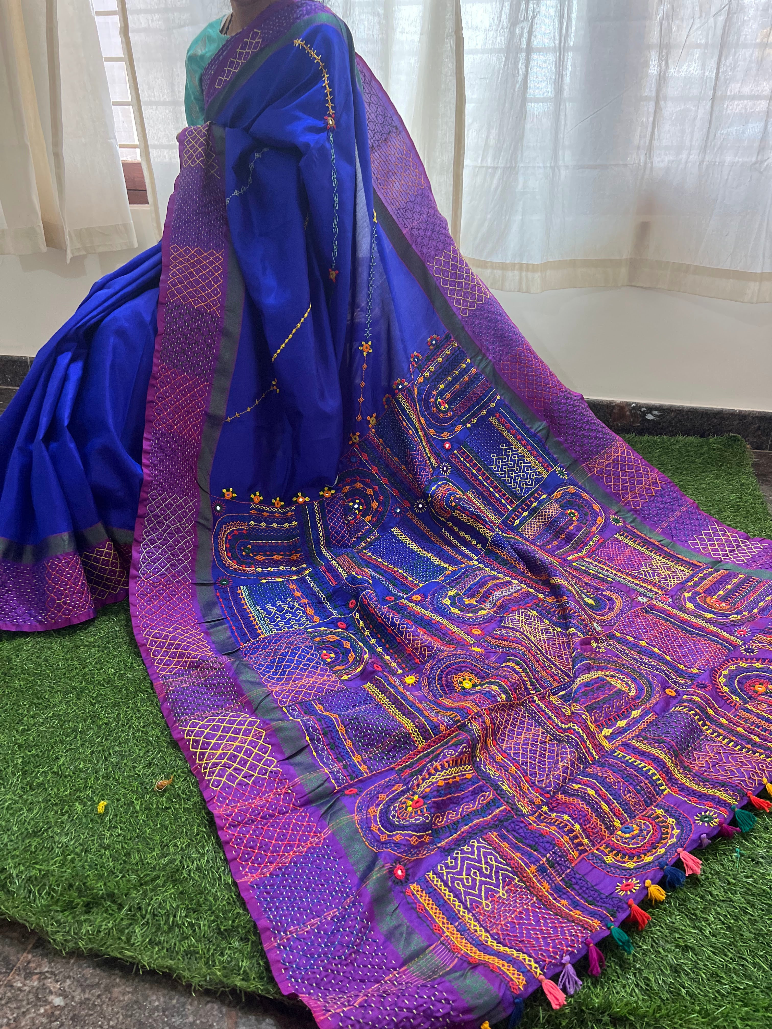 Molkalmuru silk lambani saree