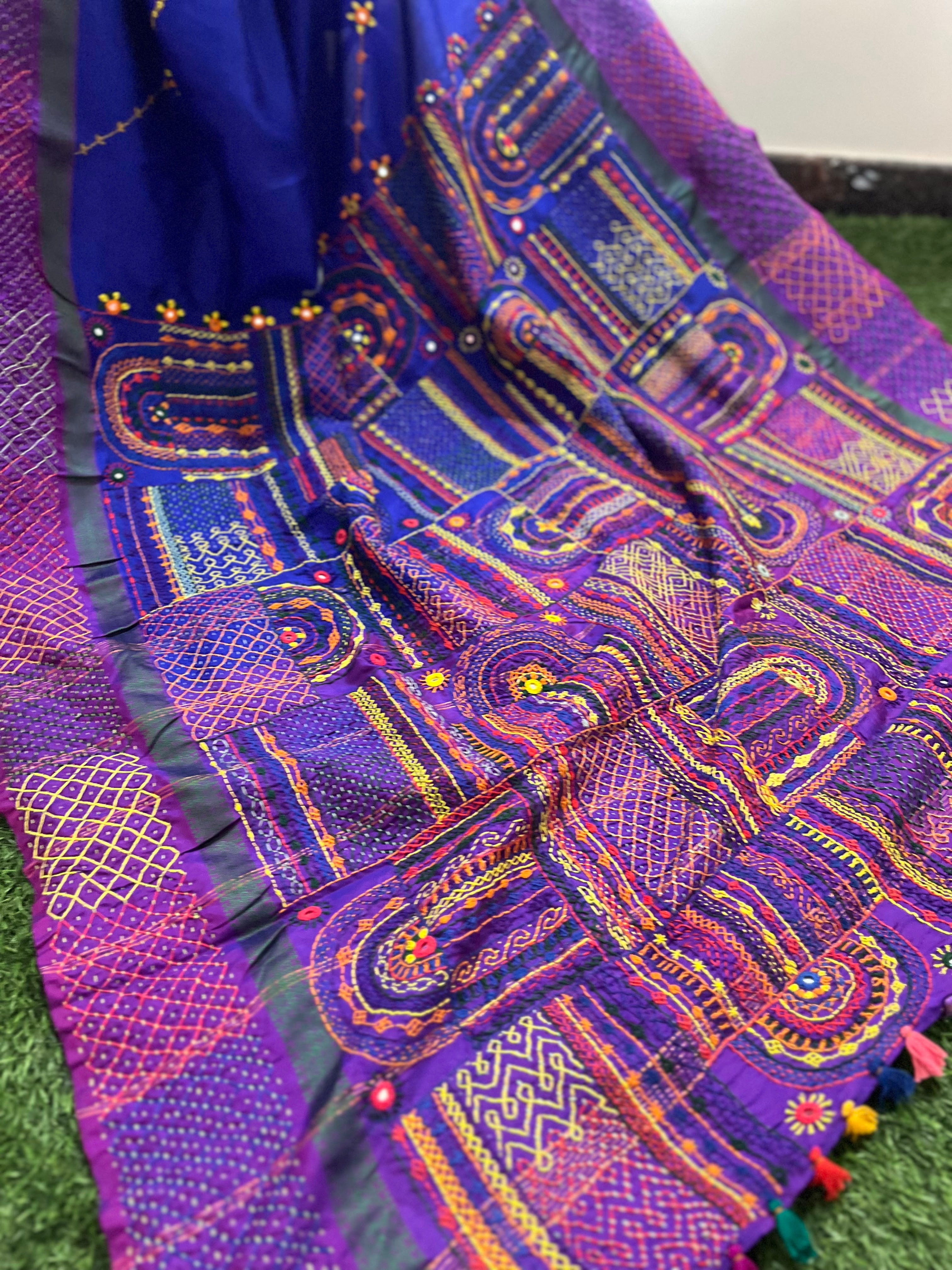 Molkalmuru silk lambani saree