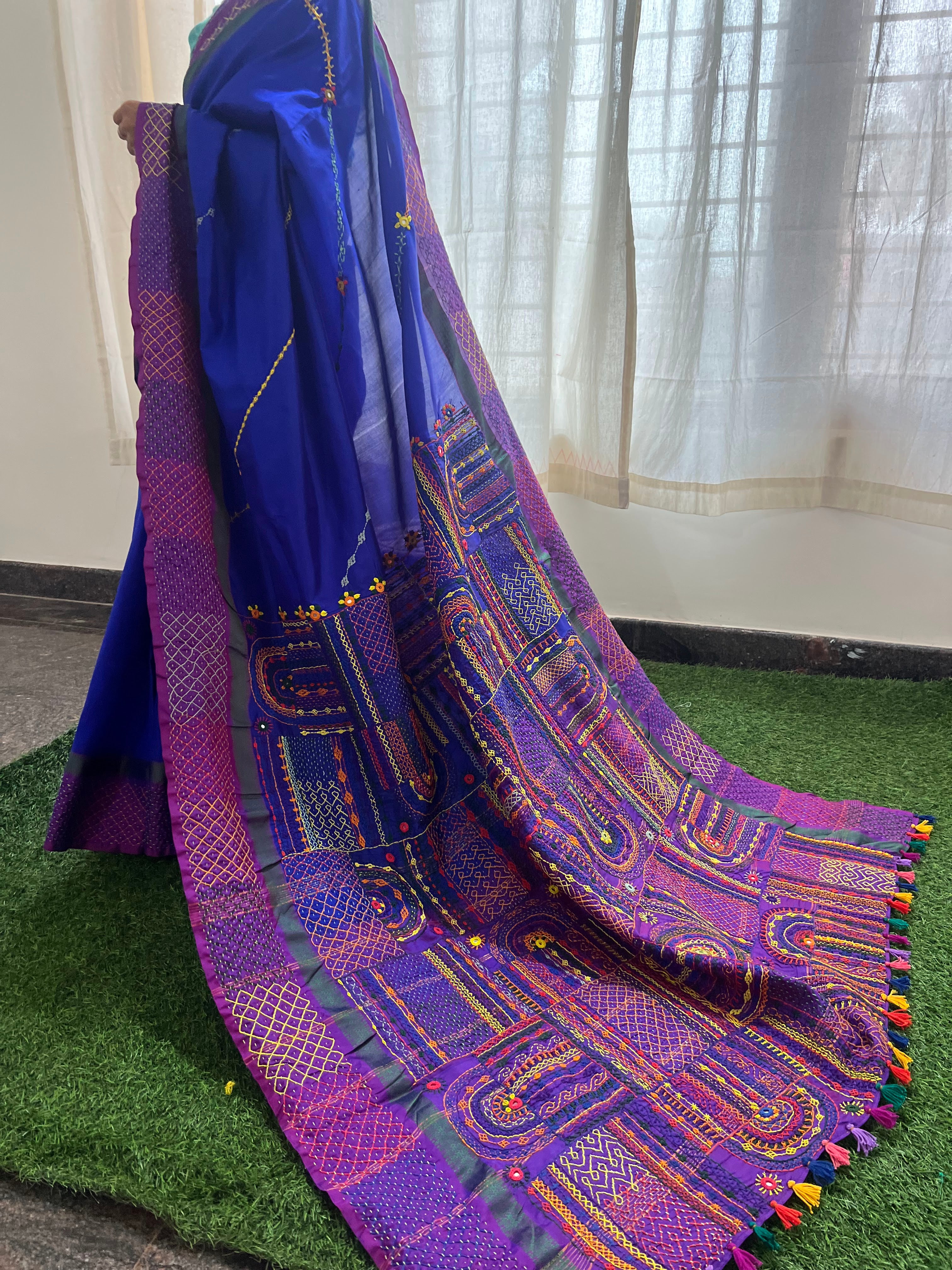 Molkalmuru silk lambani saree