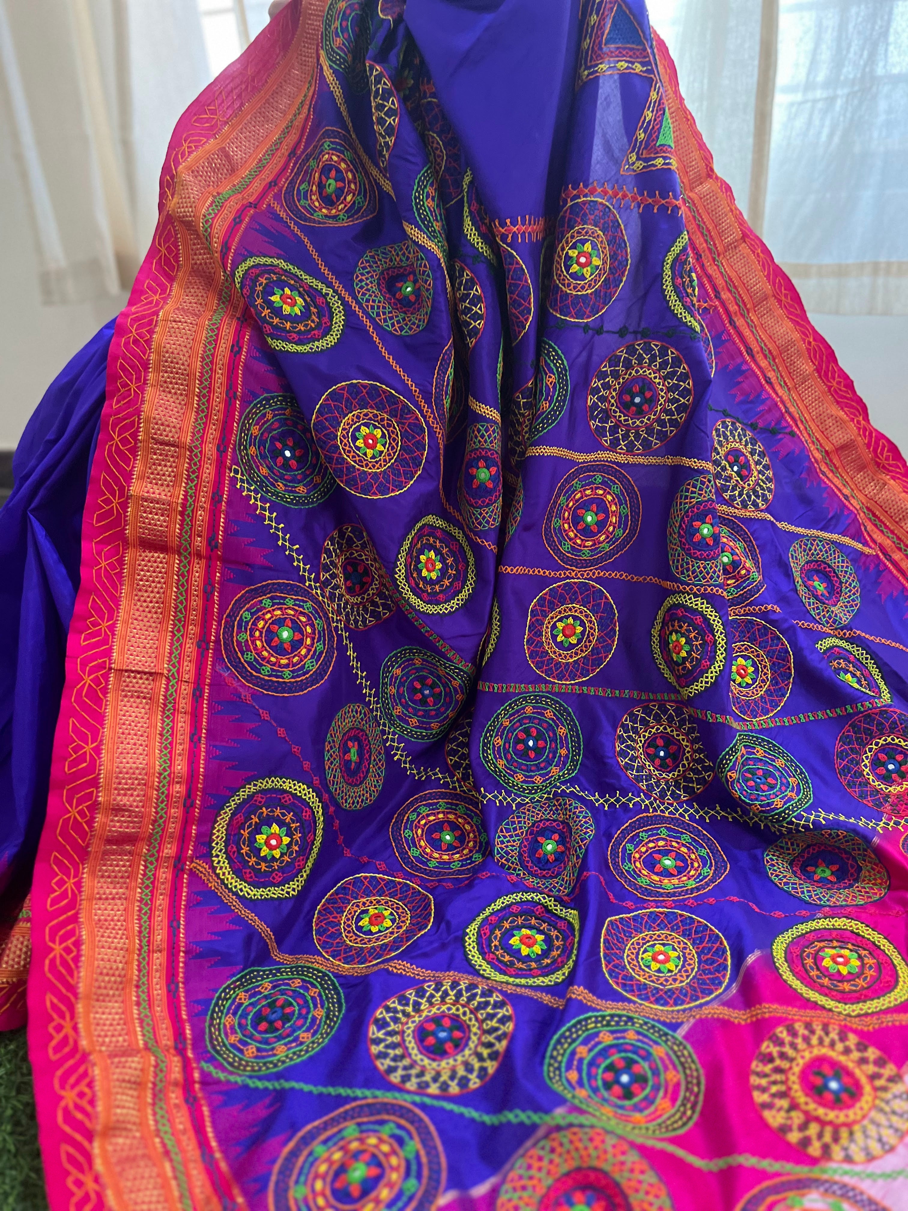 Ilkal silk  Lambani saree