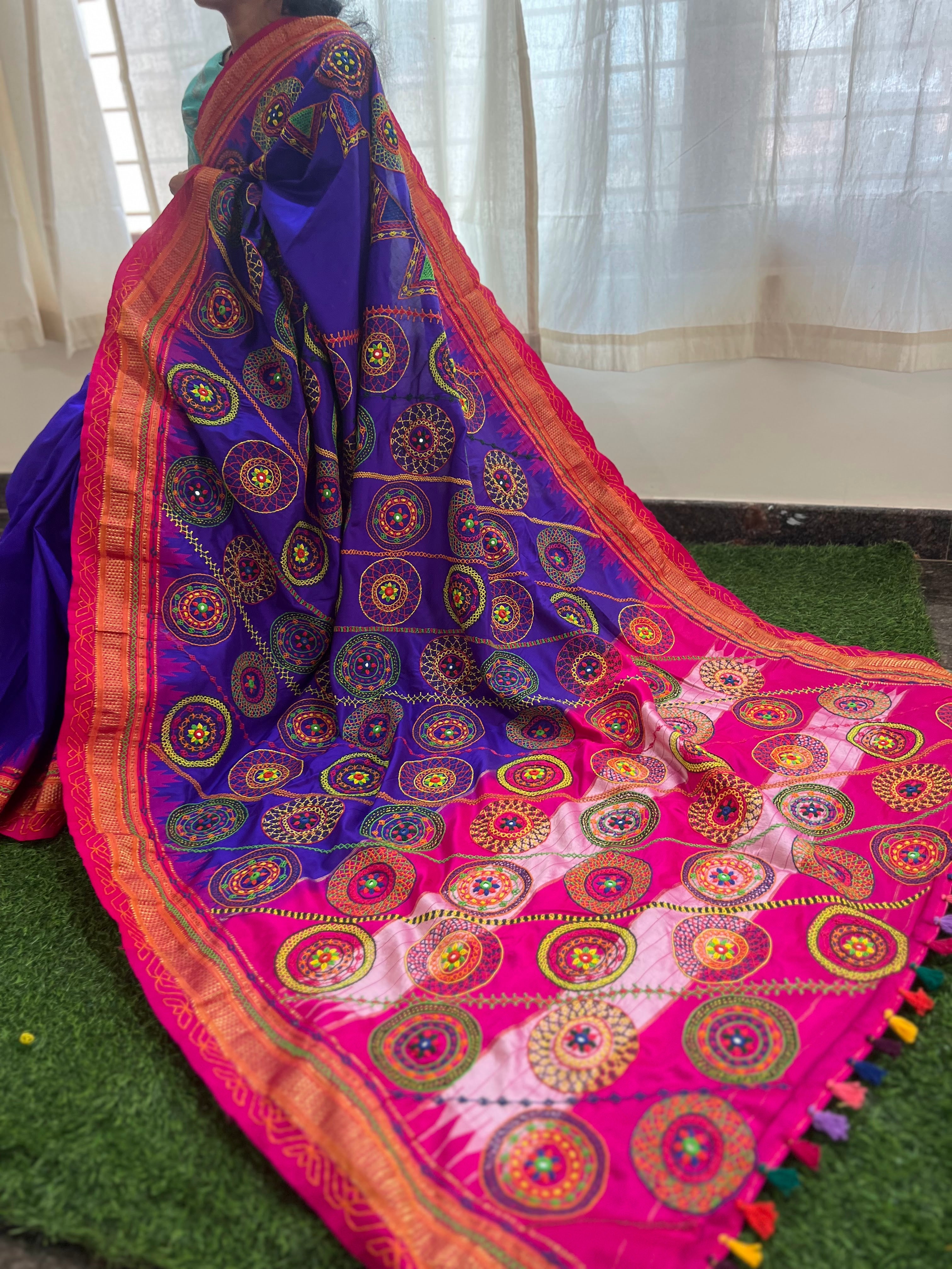 Ilkal silk  Lambani saree