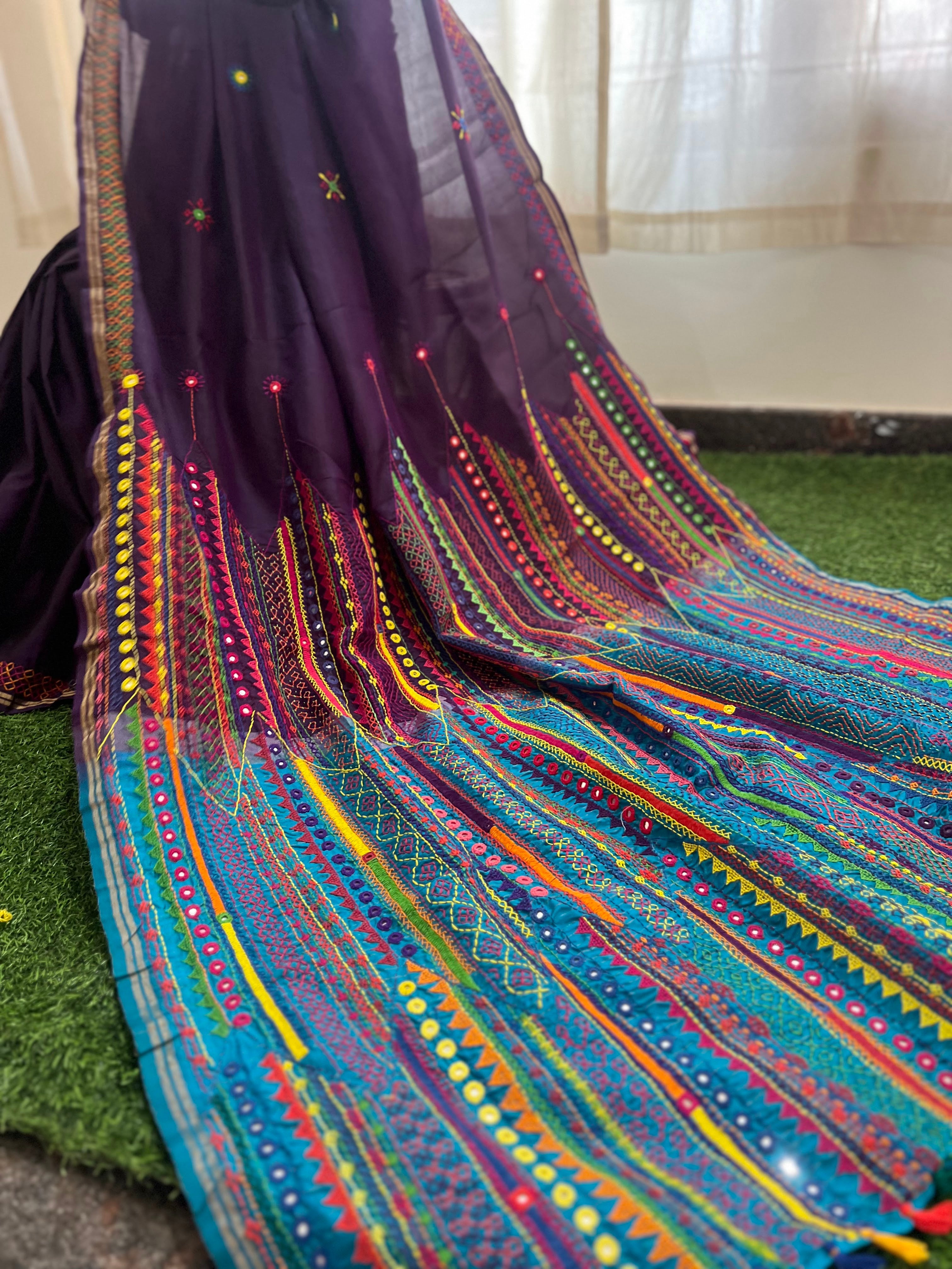 Molkalmuru silk lambani saree