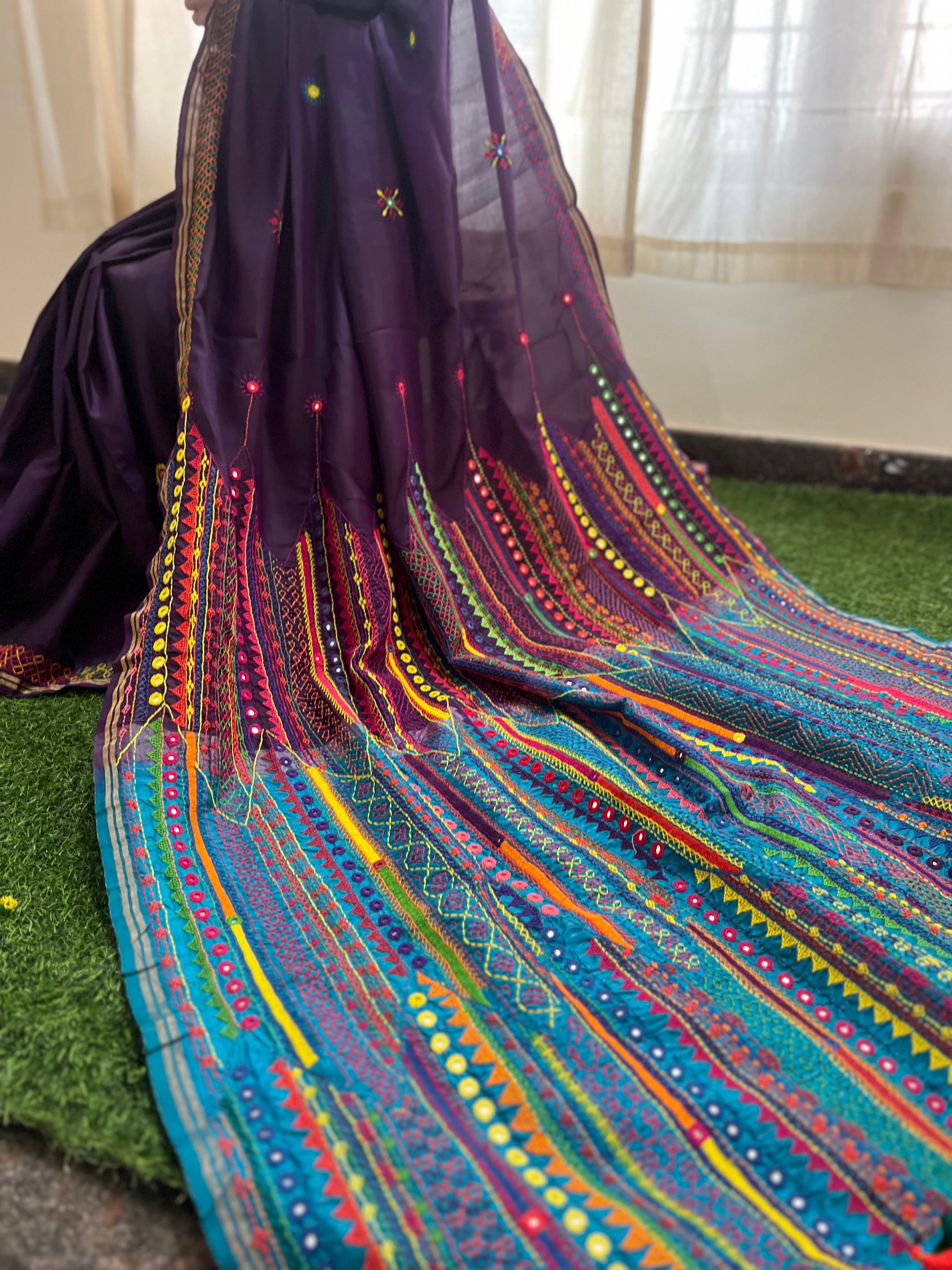 Molkalmuru silk lambani saree