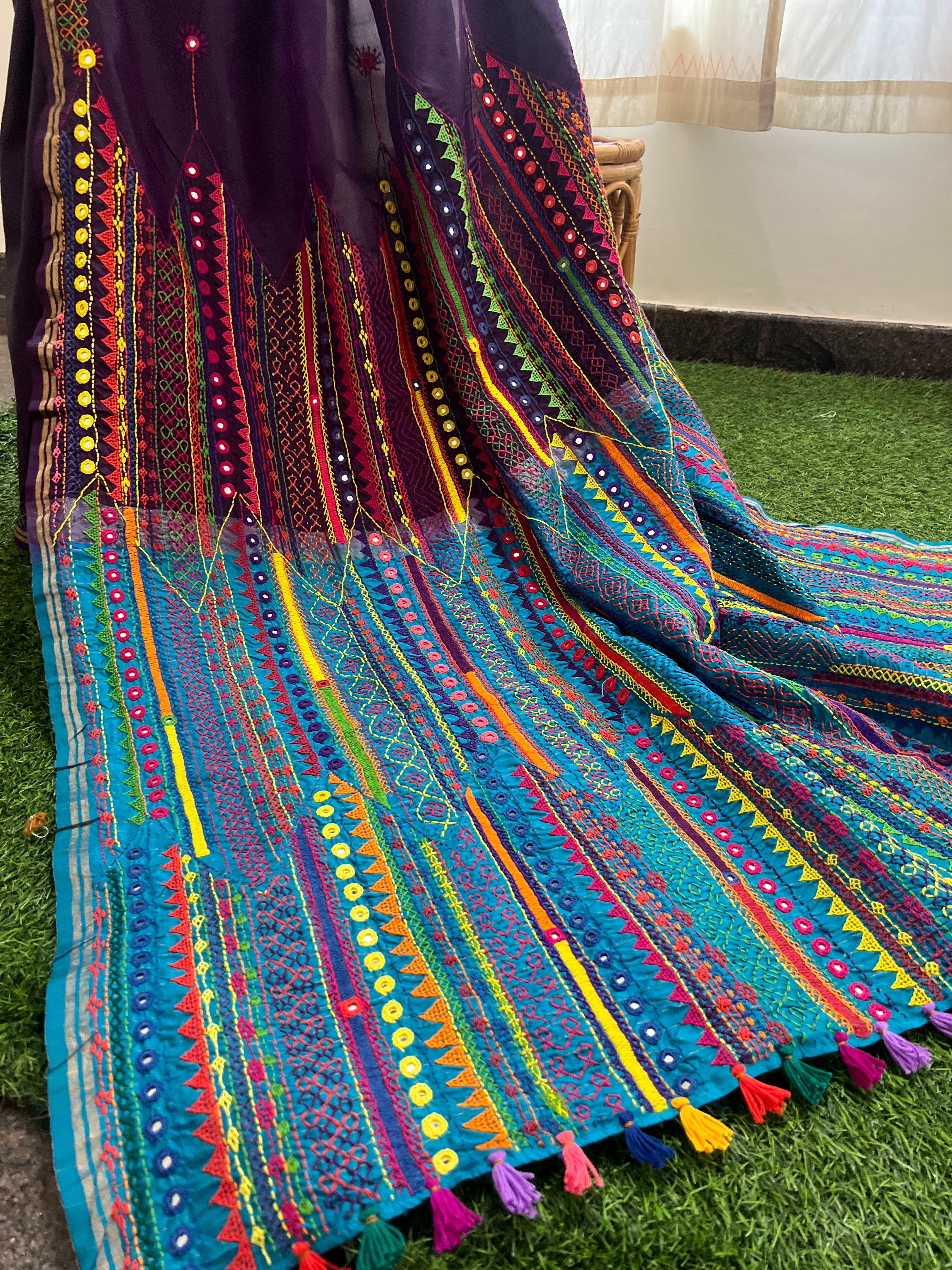 Molkalmuru silk lambani saree