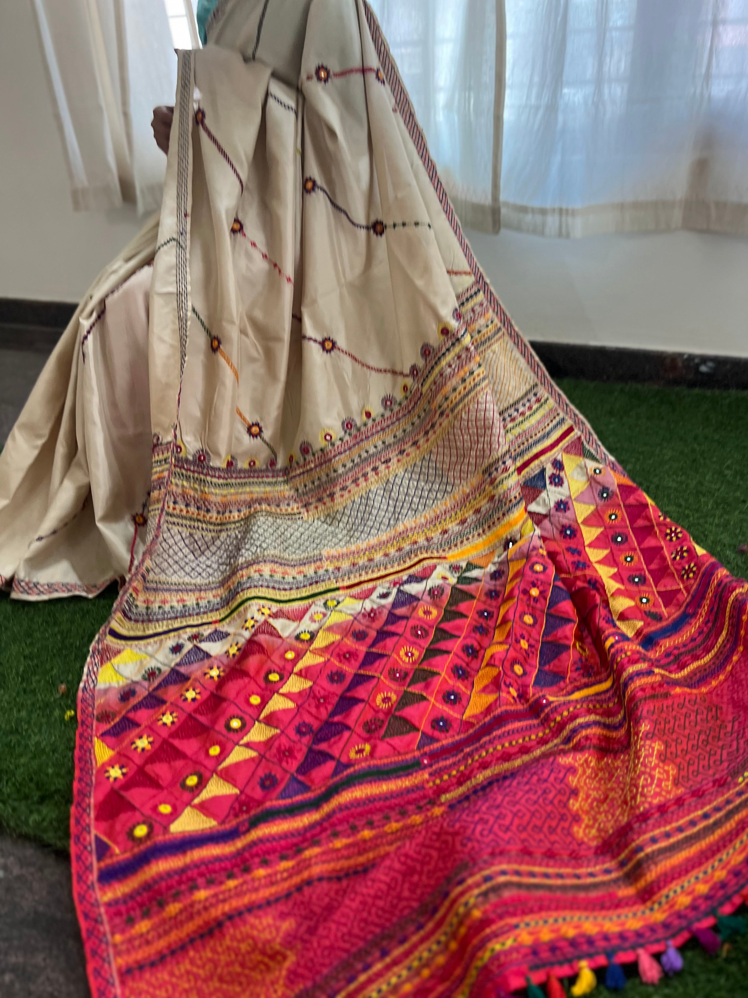 Molkalmuru silk lambani saree