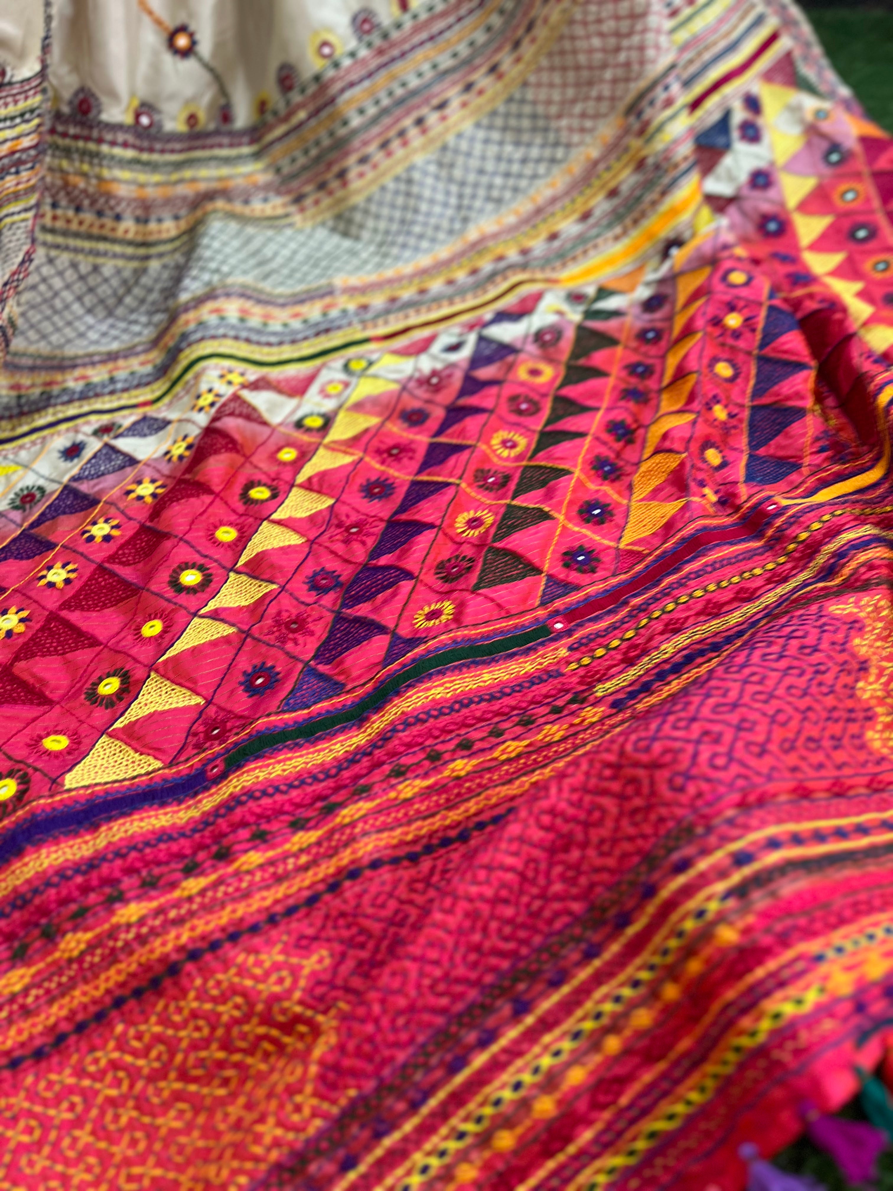 Molkalmuru silk lambani saree