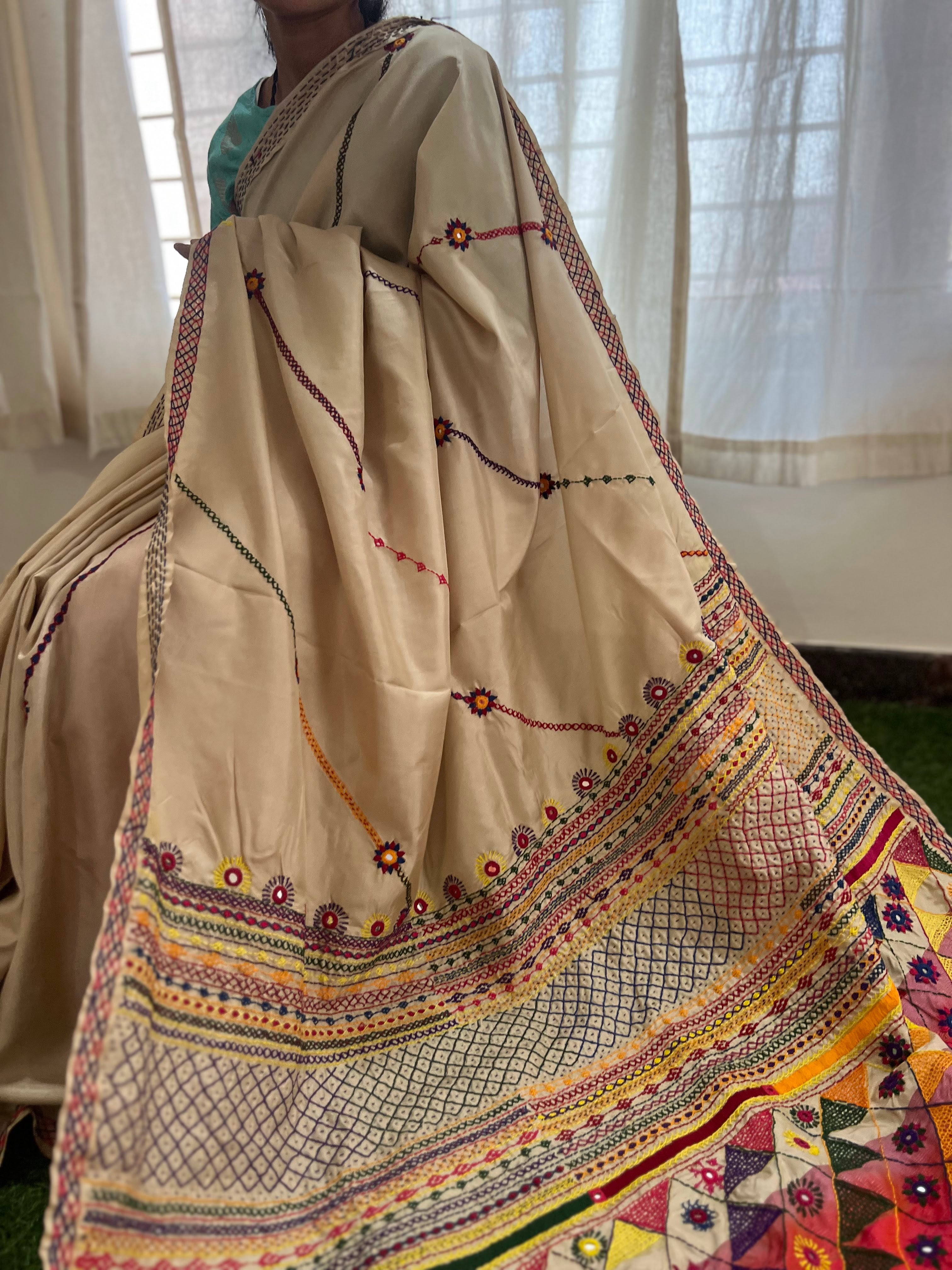 Molkalmuru silk lambani saree