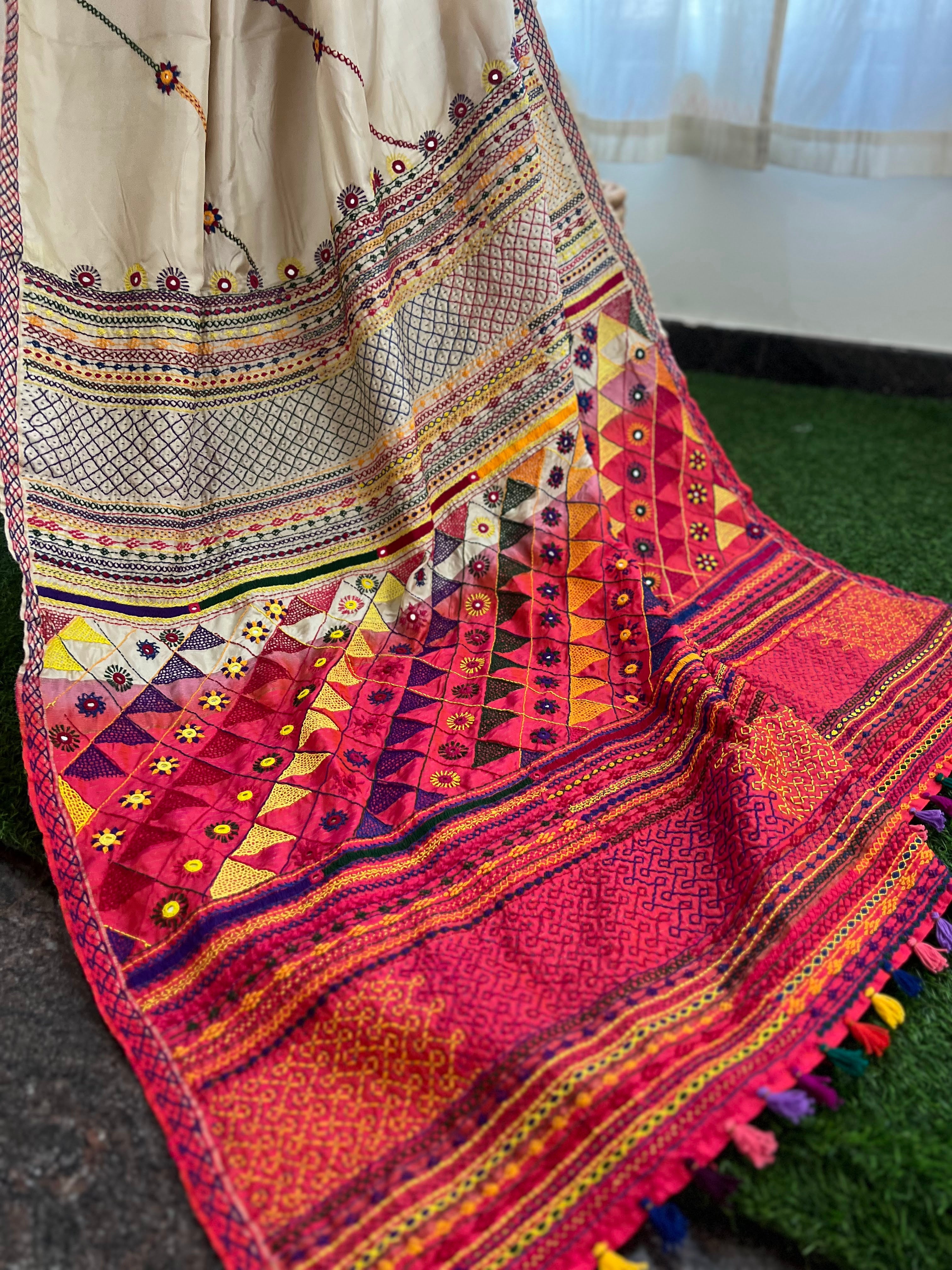 Molkalmuru silk lambani saree