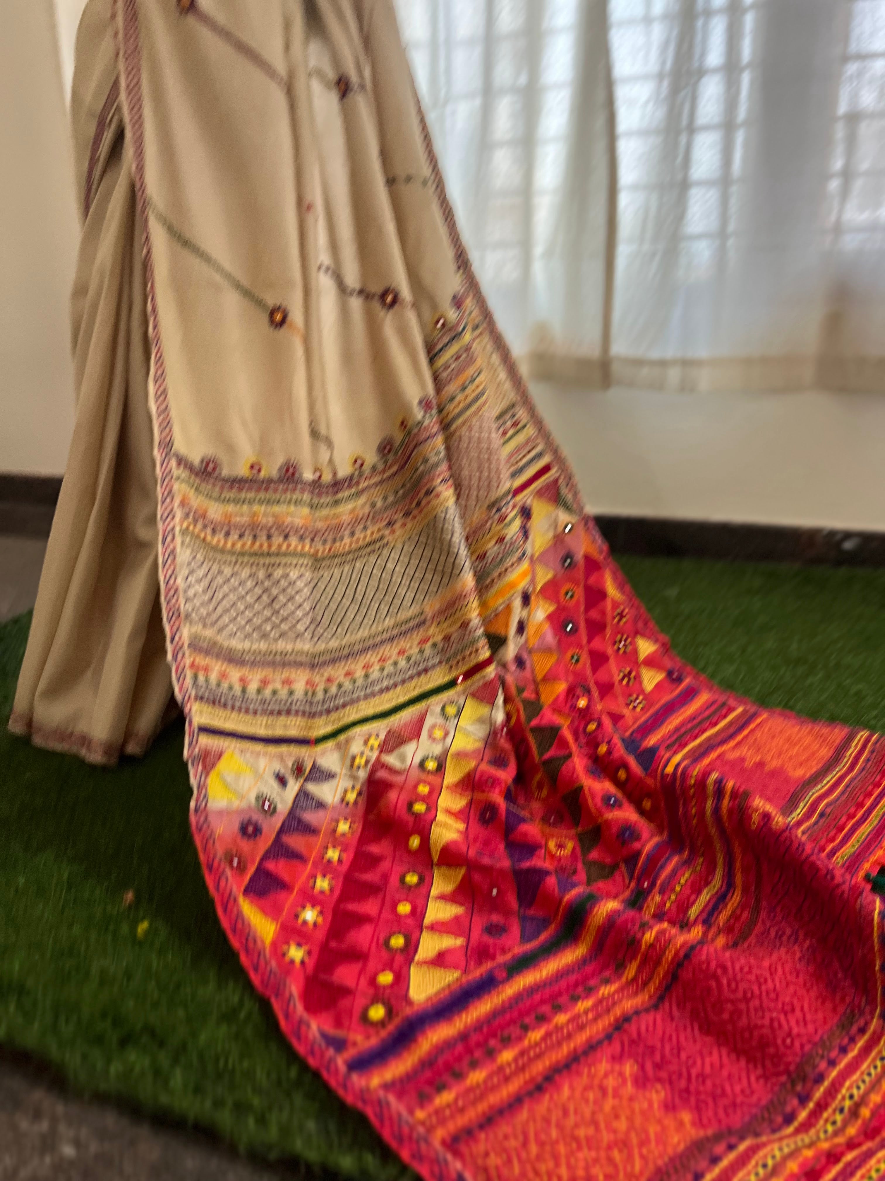 Molkalmuru silk lambani saree