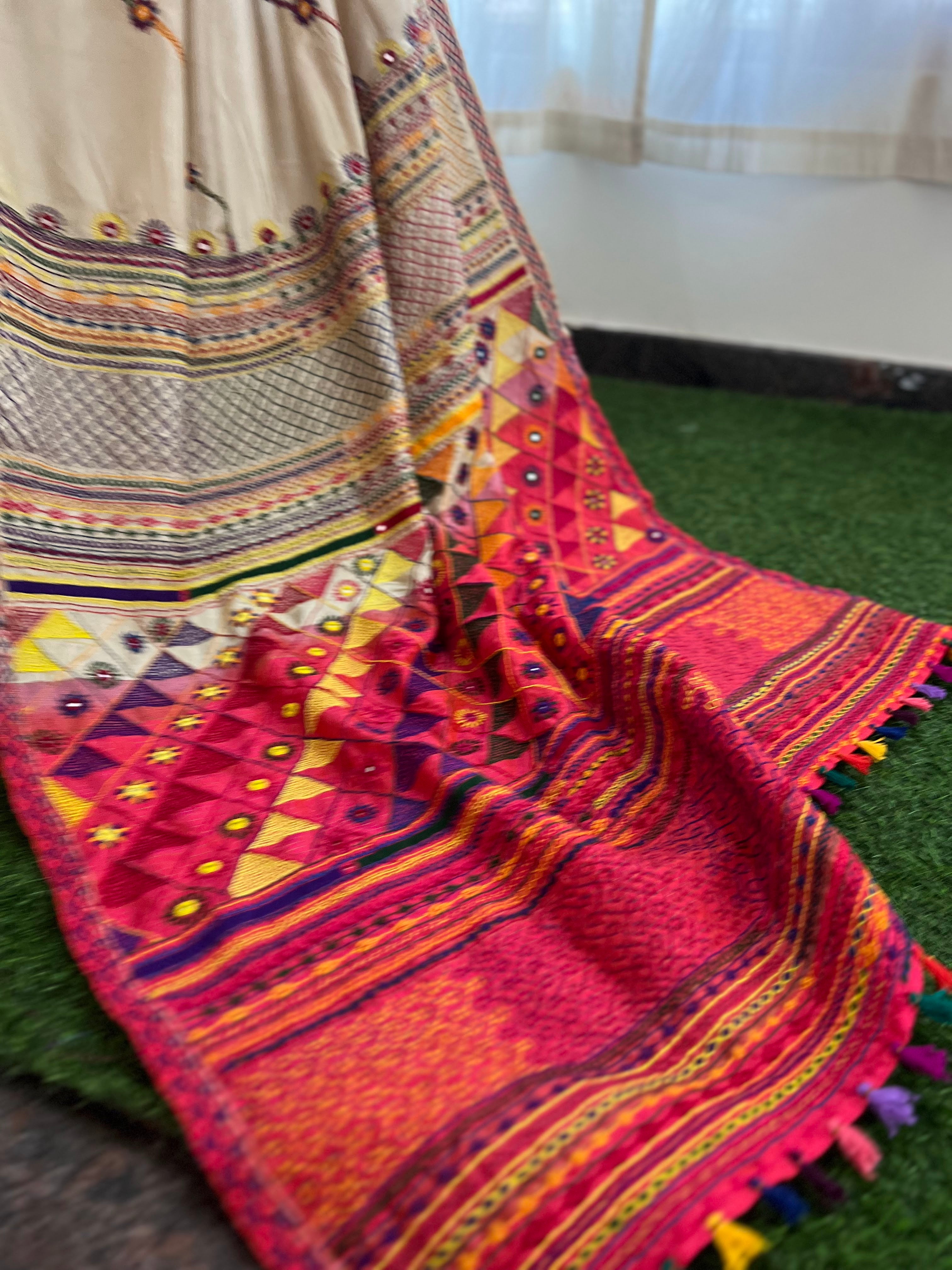 Molkalmuru silk lambani saree