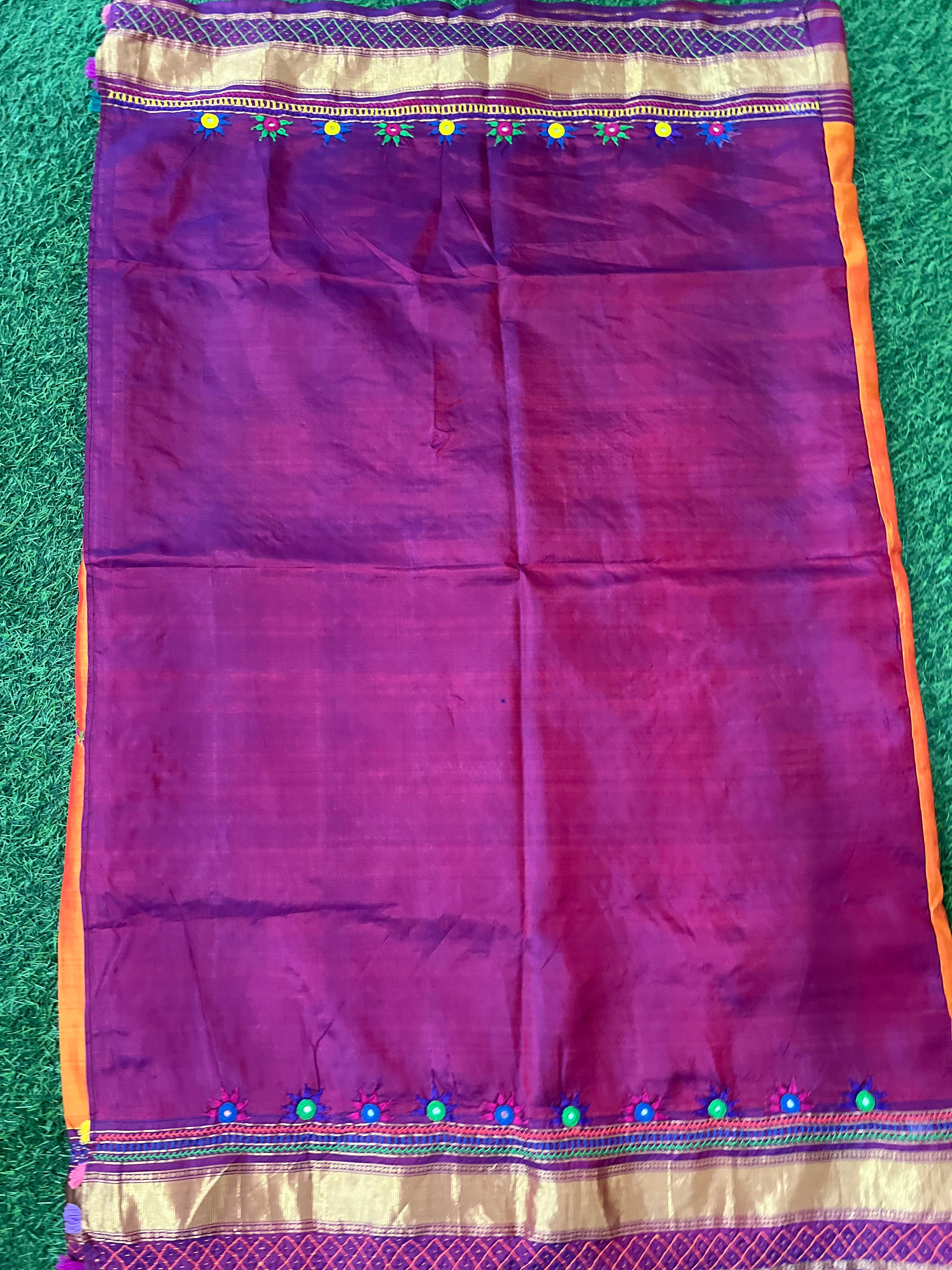 Molkalmuru silk lambani saree