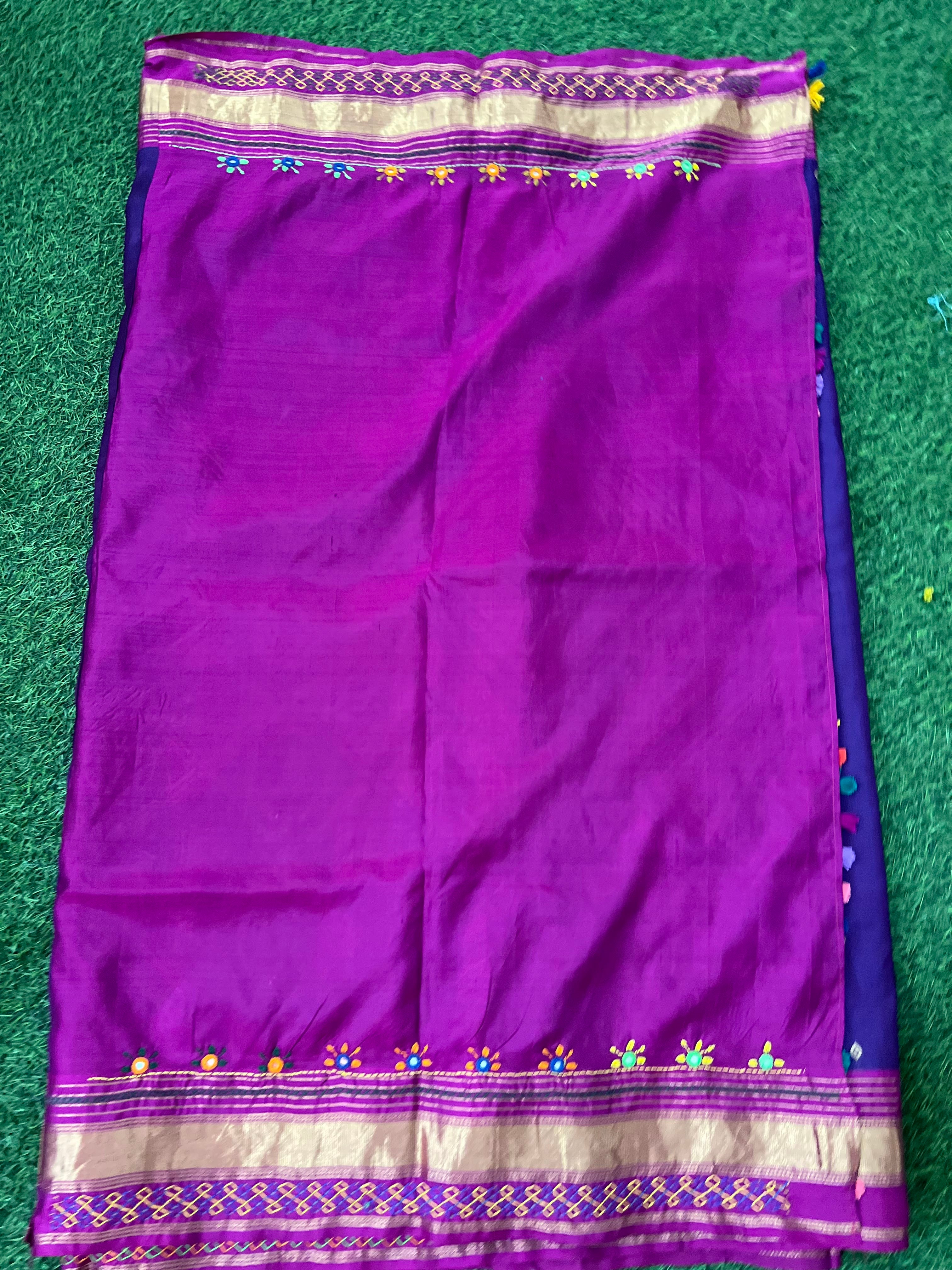 Molkalmuru silk lambani saree