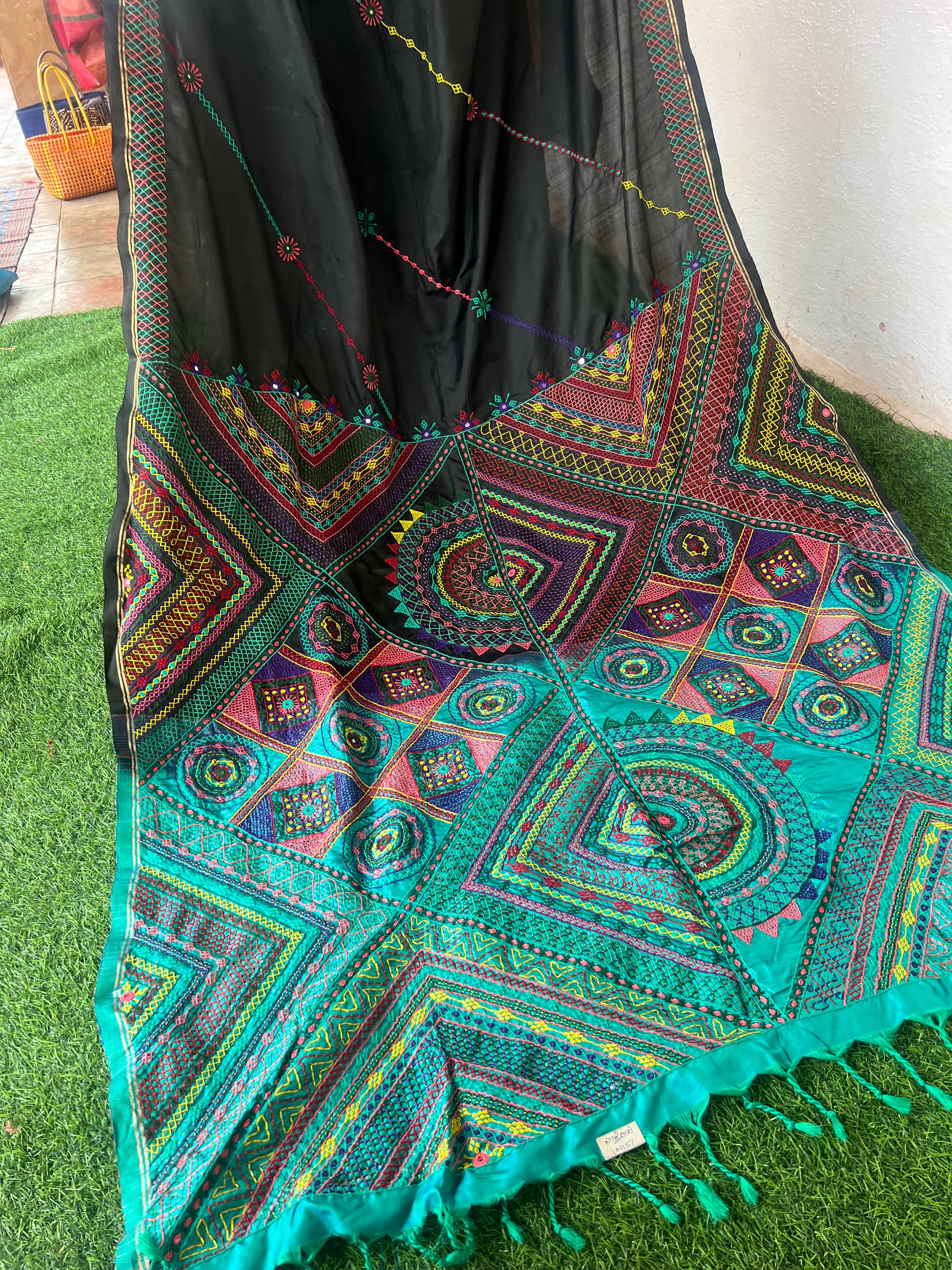 Molkalmuru silk lambani saree