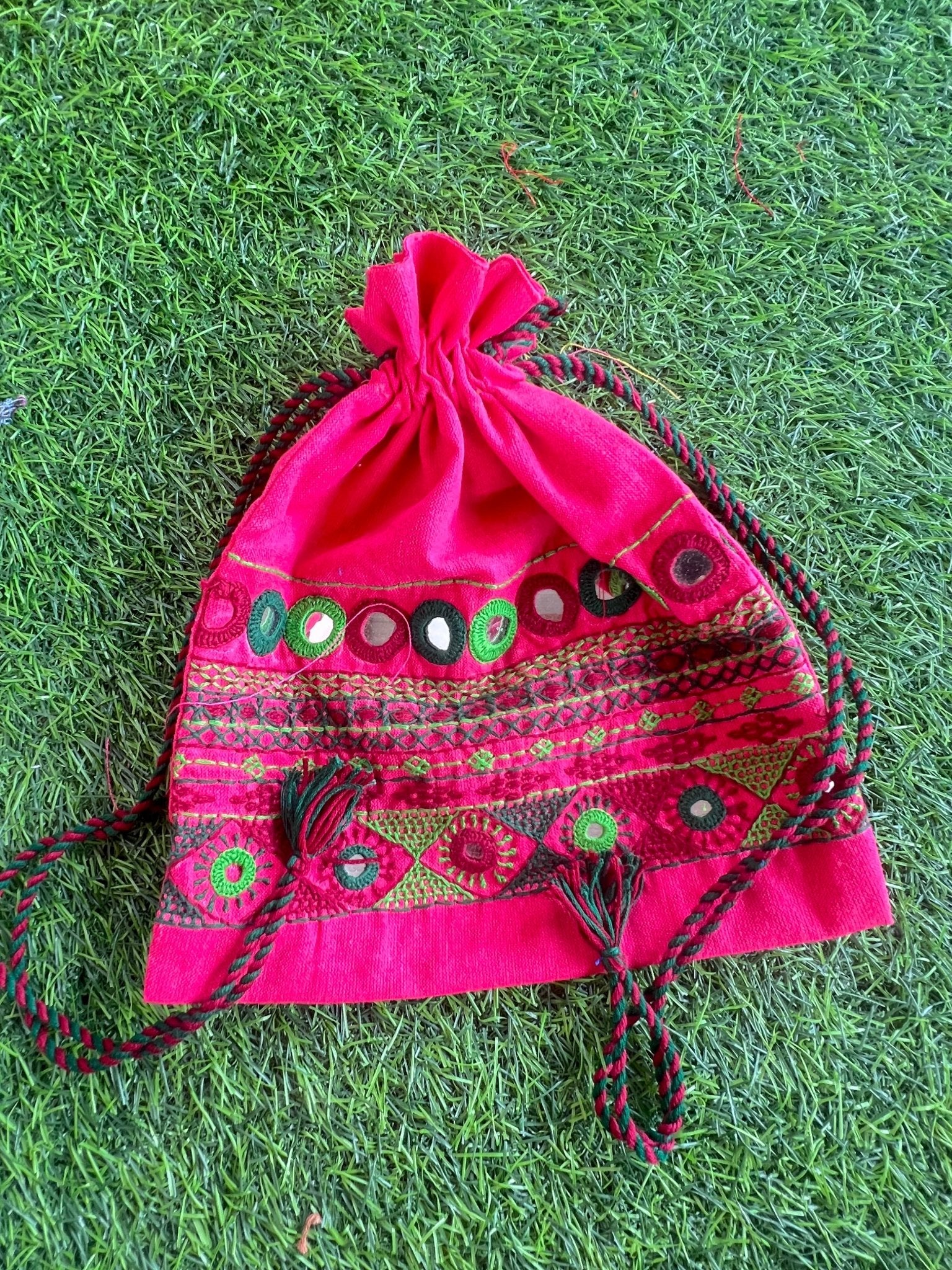 Cotton lambani potli bag