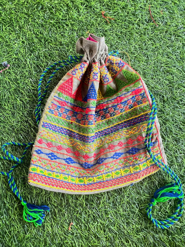 Cotton lambani potli bag