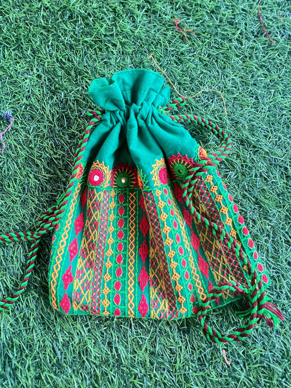 Cotton lambani potli bag