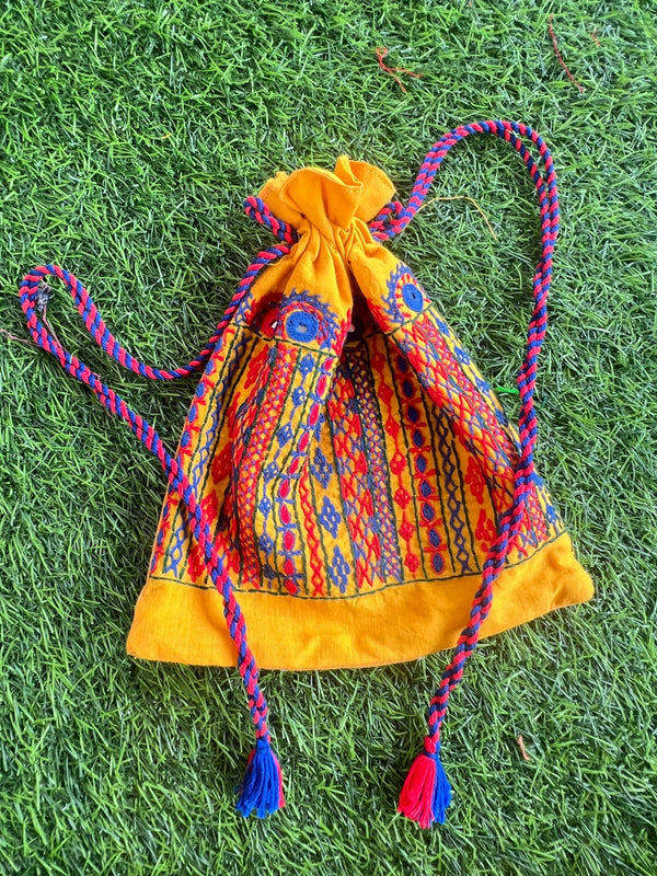 Cotton lambani potli bag