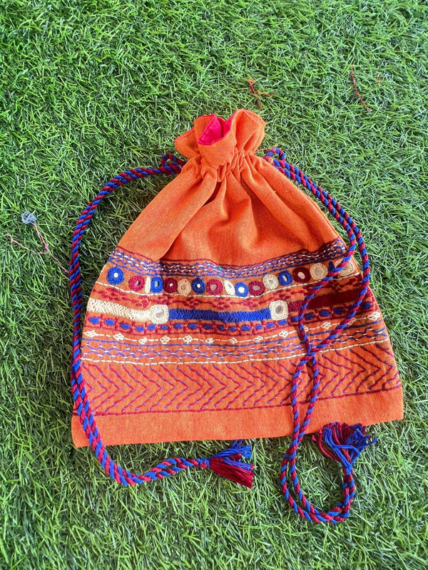 Cotton lambani potli bag