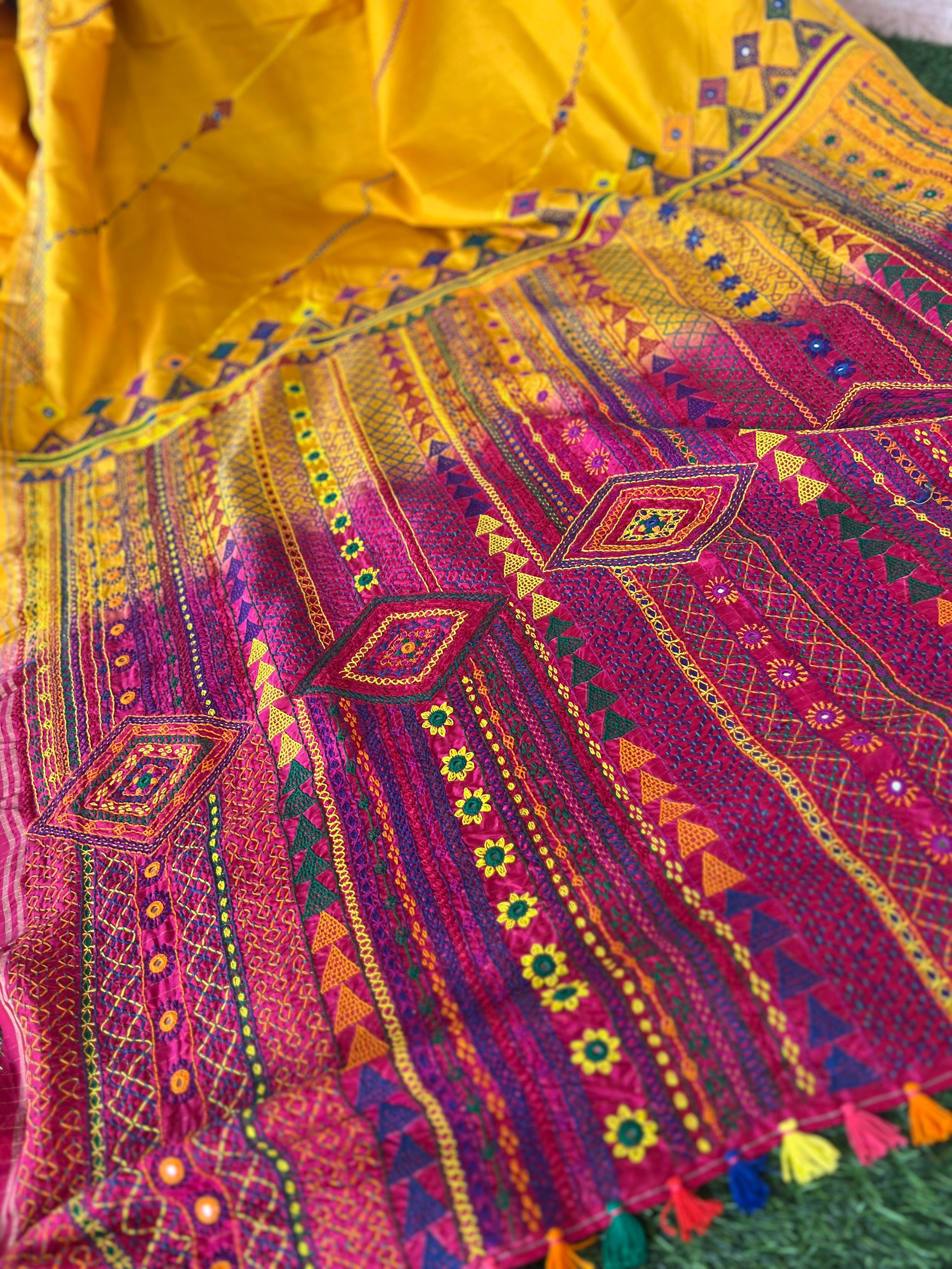 Molkalmuru silk lambani saree