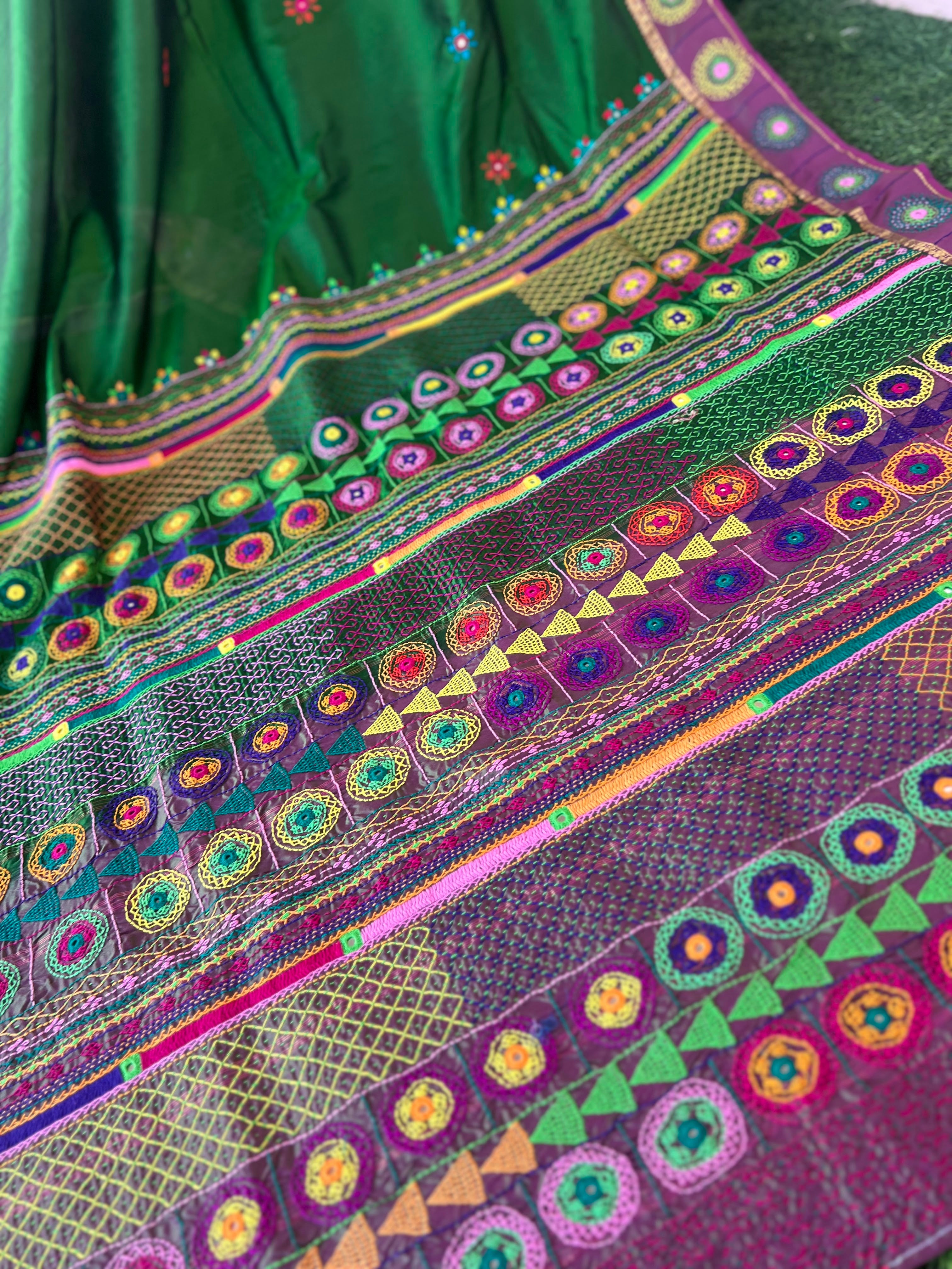 Molkalmuru silk lambani saree