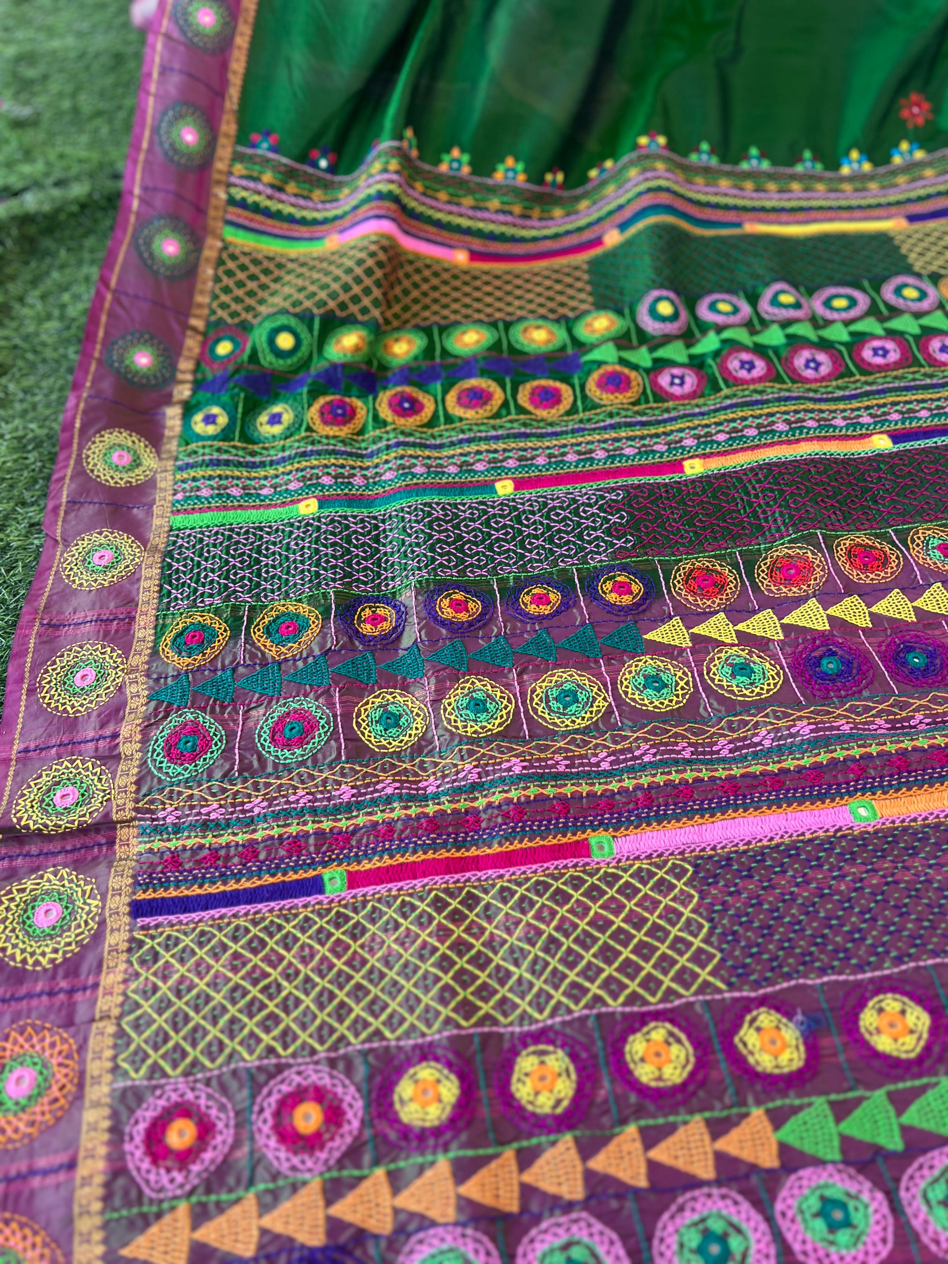 Molkalmuru silk lambani saree