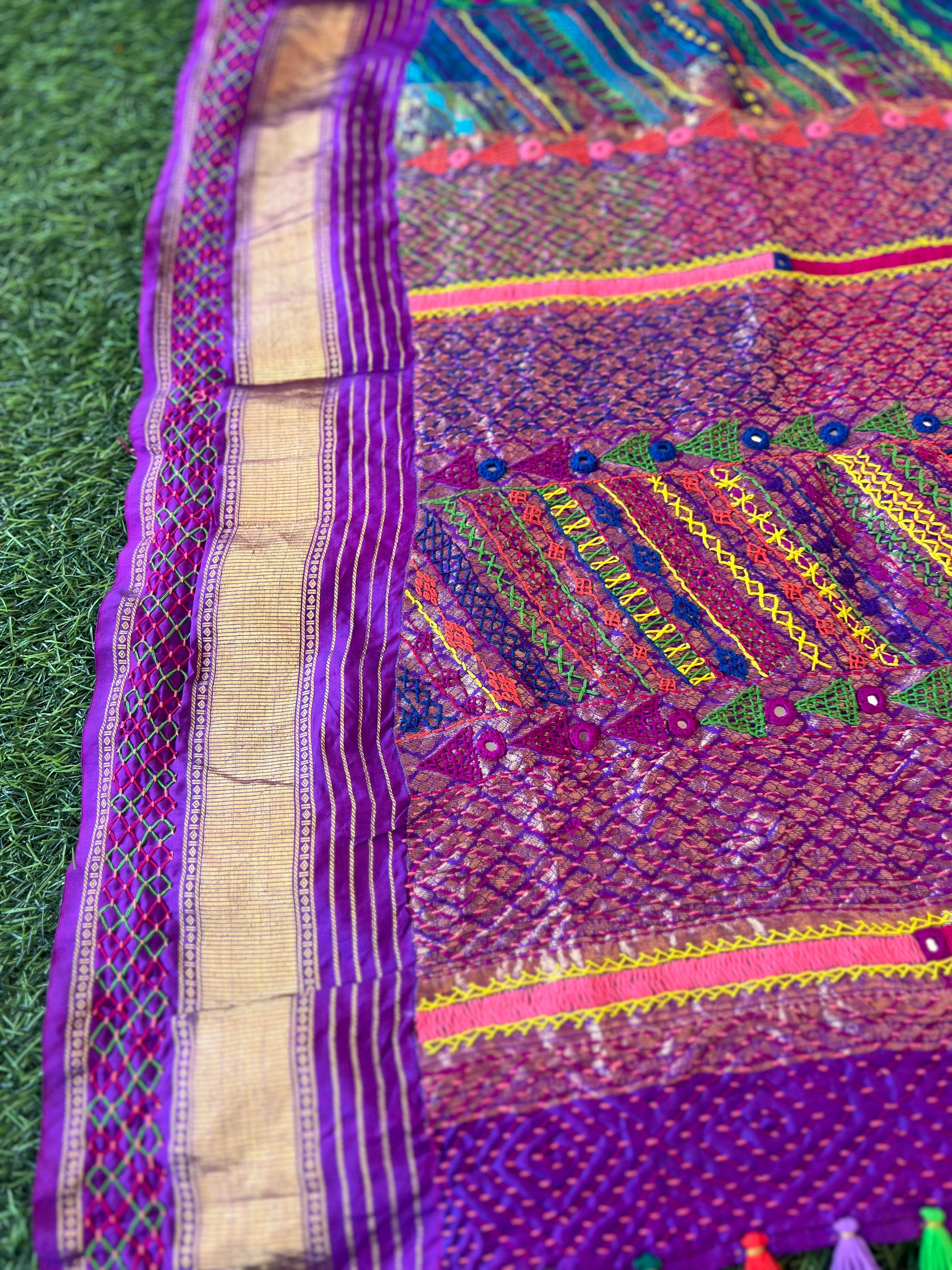 Molkalmuru silk lambani saree