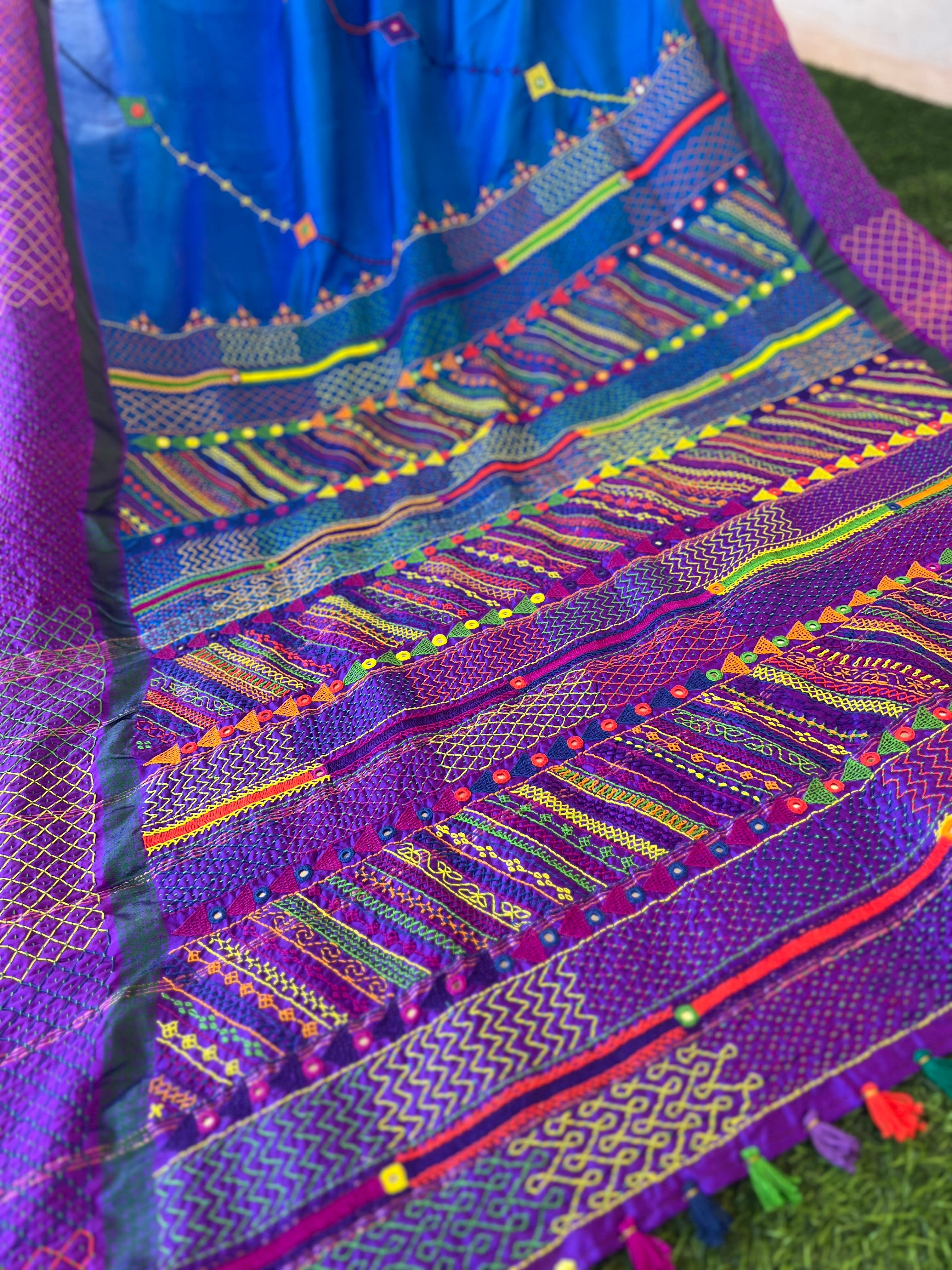 Molkalmuru silk lambani saree